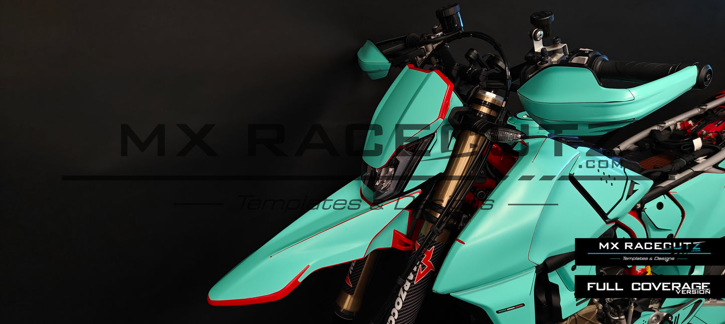 DUCATI HYPERMOTARD 698 MONO + RVE 2024-2026 TEMPLATE