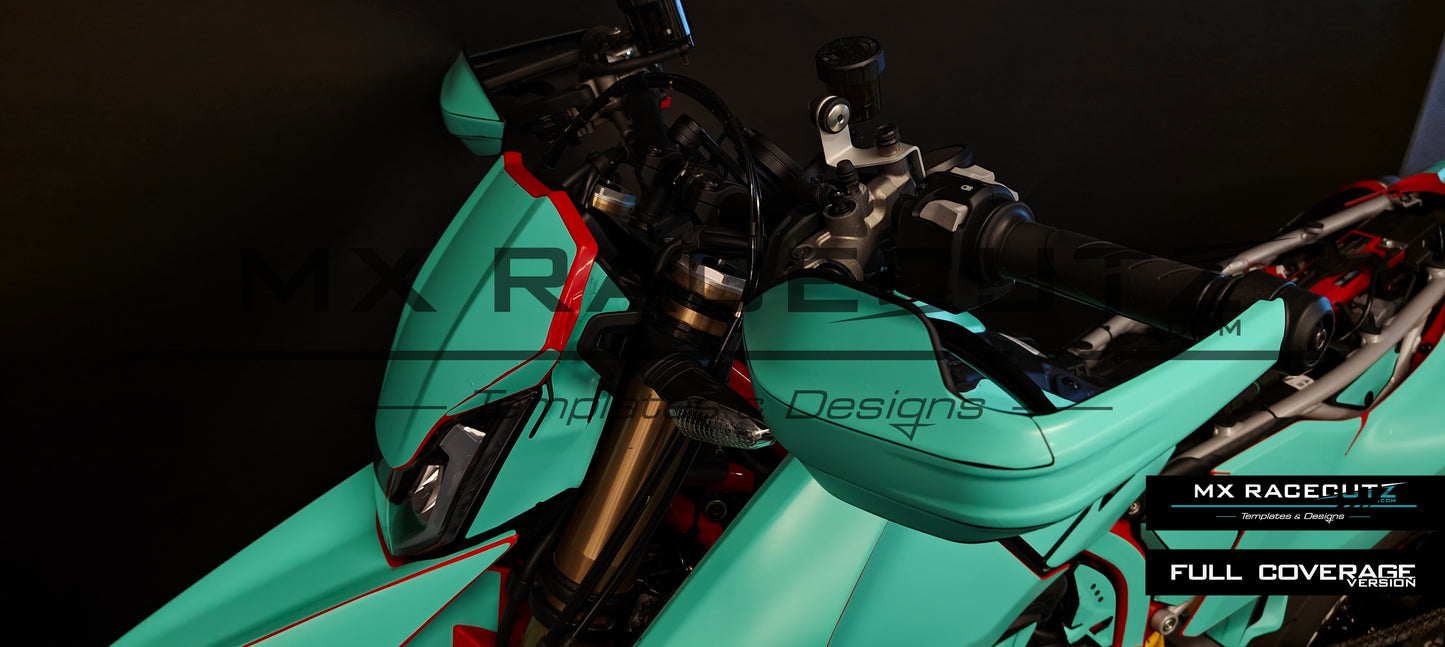 DUCATI HYPERMOTARD 698 MONO + RVE 2024-2026 TEMPLATE