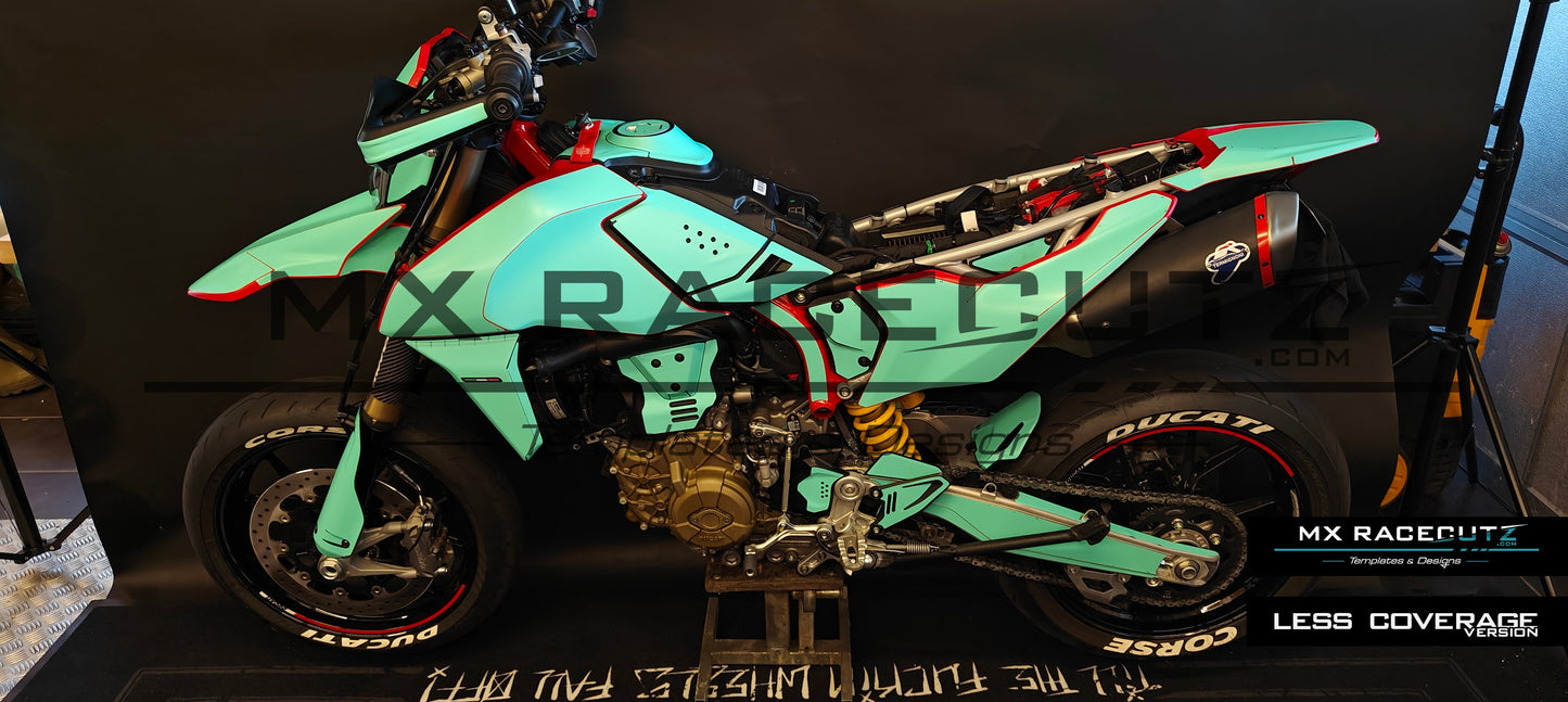 DUCATI HYPERMOTARD 698 MONO + RVE 2024-2026 TEMPLATE