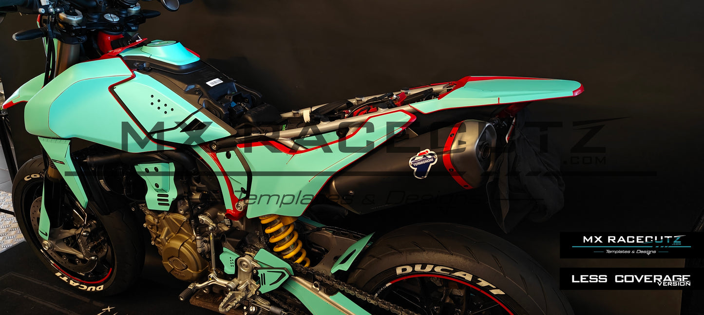 DUCATI HYPERMOTARD 698 MONO + RVE 2024-2026 TEMPLATE