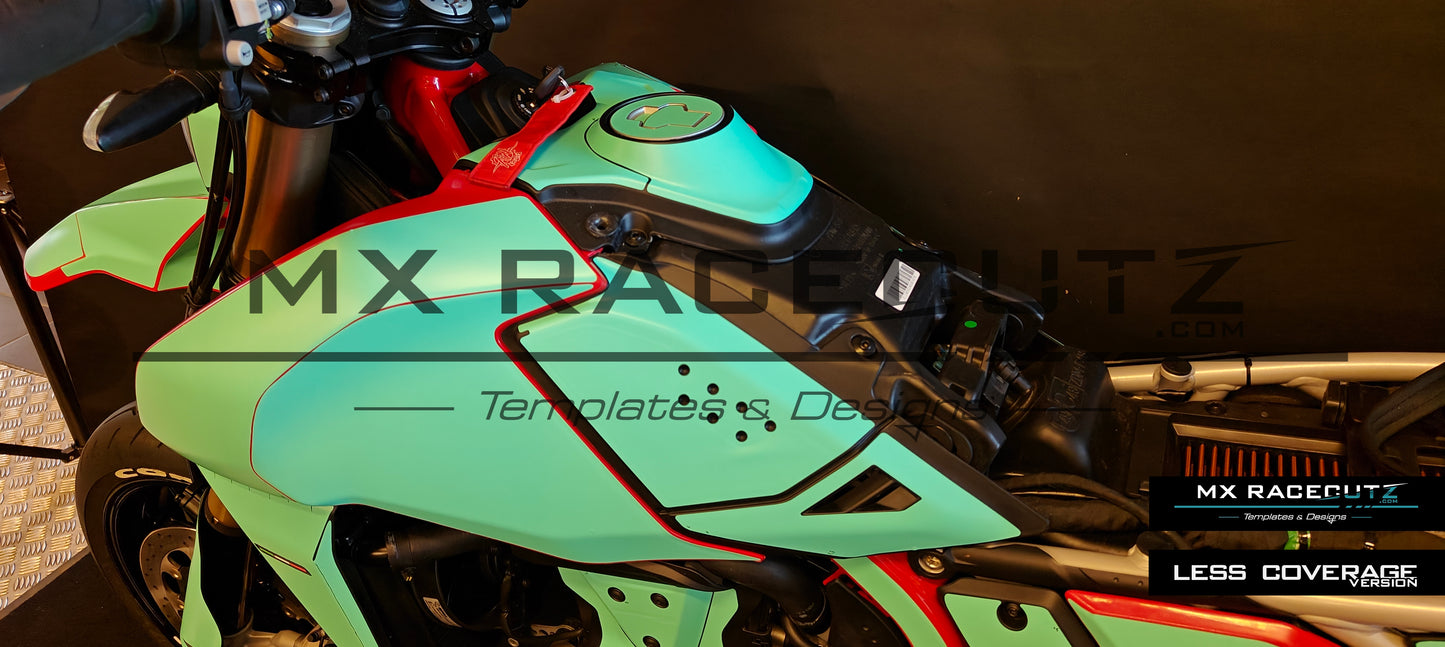 DUCATI HYPERMOTARD 698 MONO + RVE 2024-2026 TEMPLATE