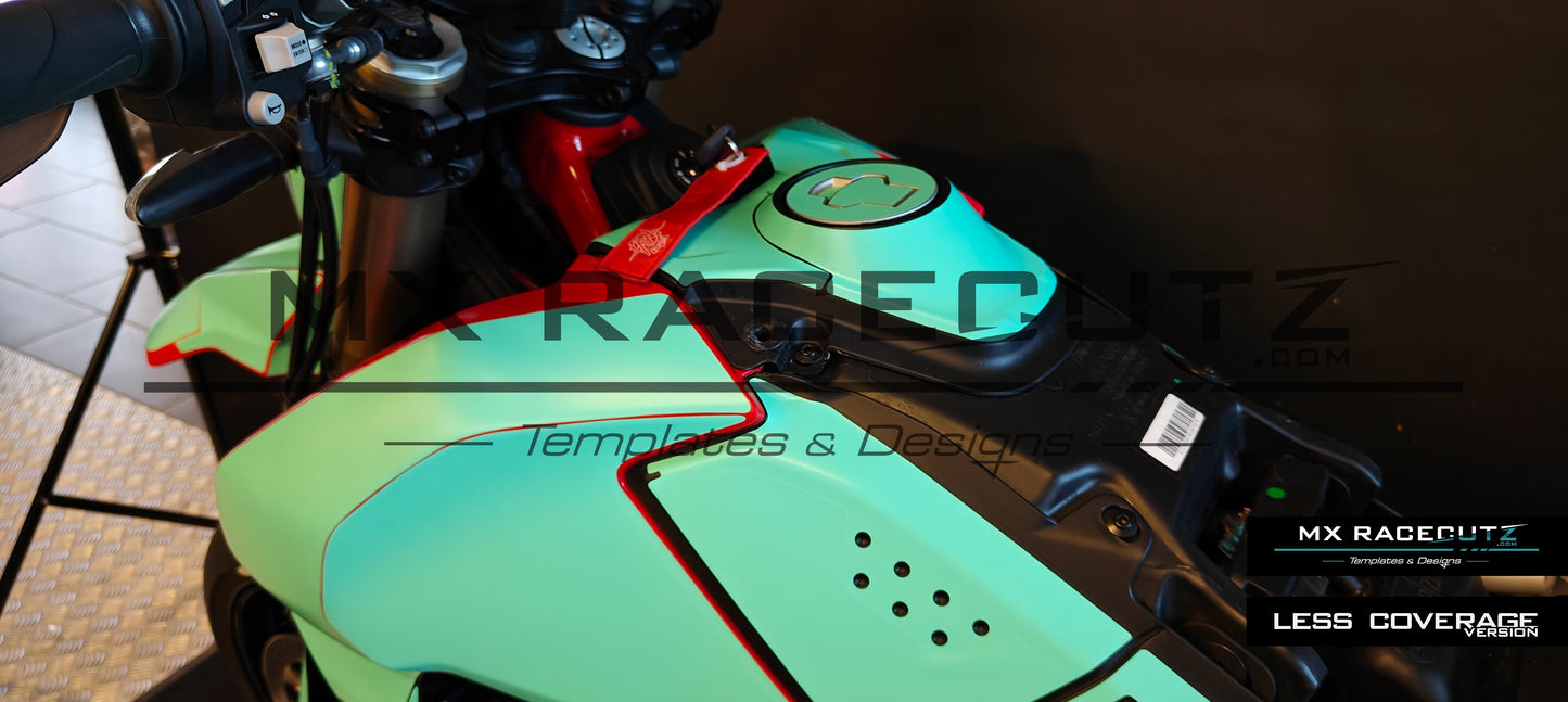 DUCATI HYPERMOTARD 698 MONO + RVE 2024-2026 TEMPLATE