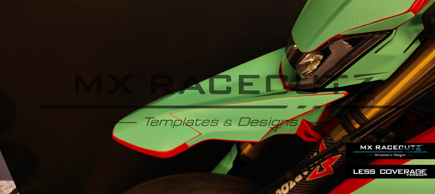 DUCATI HYPERMOTARD 698 MONO + RVE 2024-2026 TEMPLATE