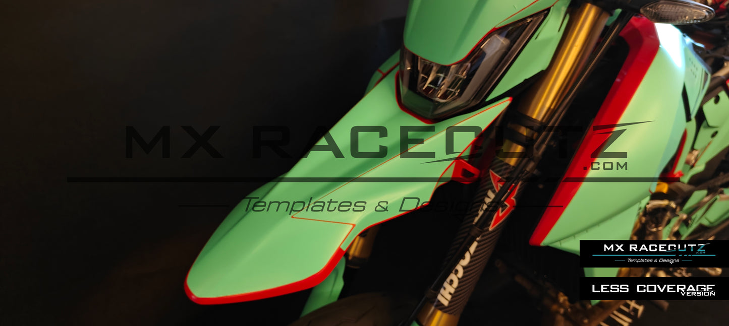 DUCATI HYPERMOTARD 698 MONO + RVE 2024-2026 TEMPLATE