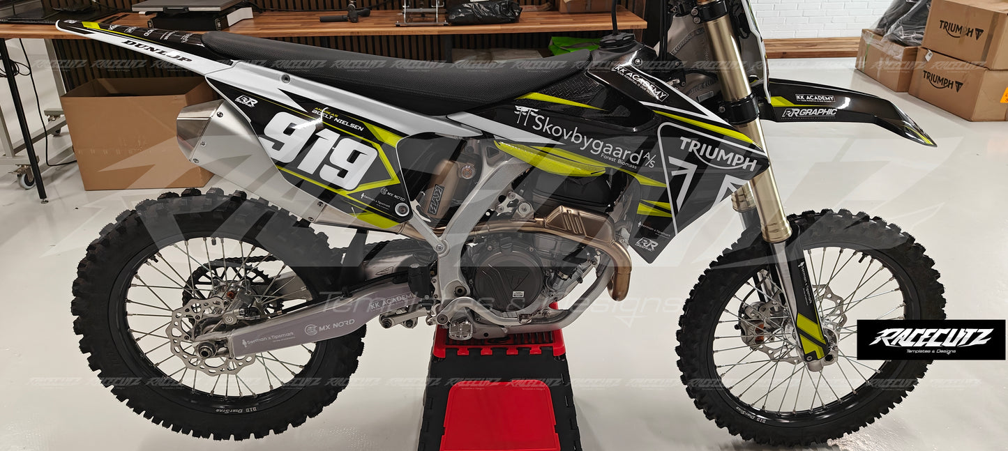 TRIUMPH TF 250-X + 250-C & TF 450-X + 450-C 2024-2026 TEMPLATE