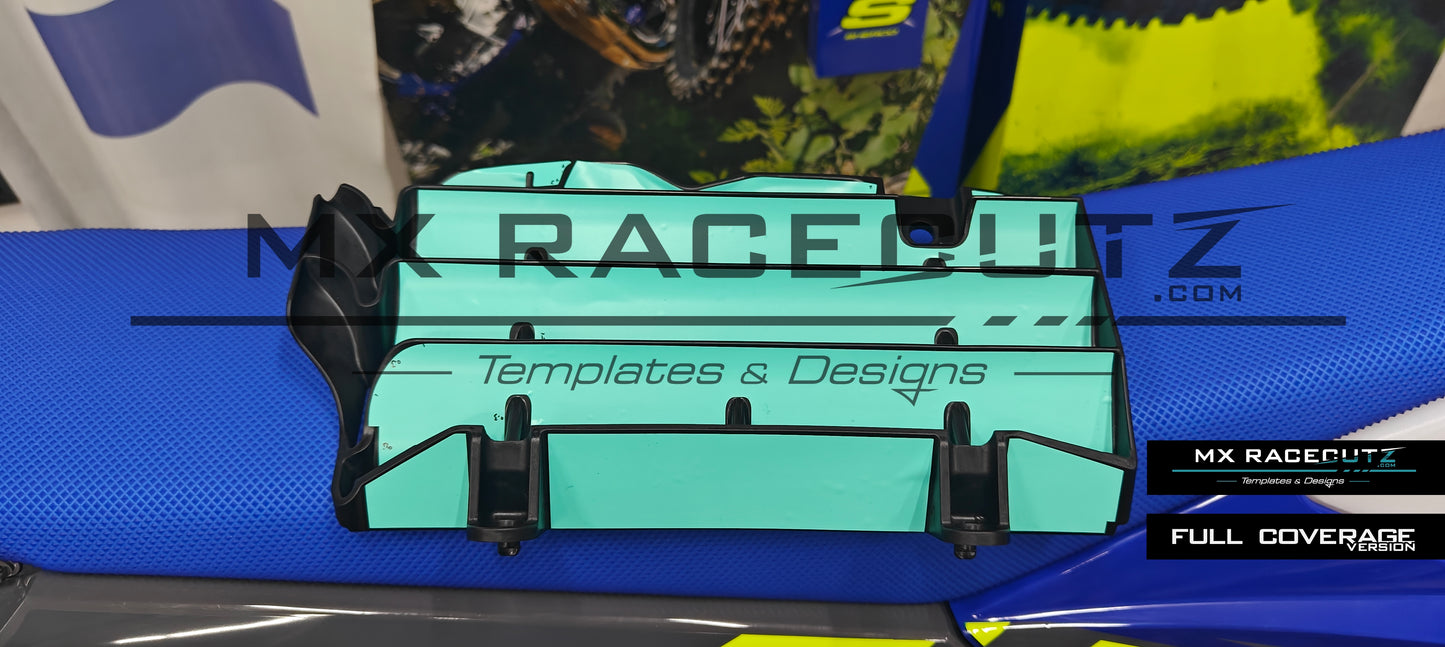 SHERCO SE & SEF 2025-2026 RADIATOR GUARDS TEMPLATE