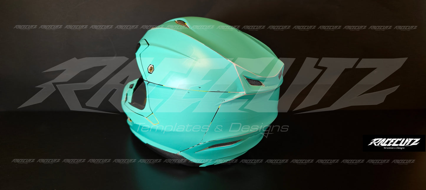 TROY LEE DESIGNS SE5 - SIZE XSMALL & SMALL TEMPLATE