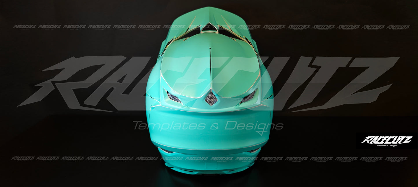 TROY LEE DESIGNS SE5 - SIZE XSMALL & SMALL TEMPLATE