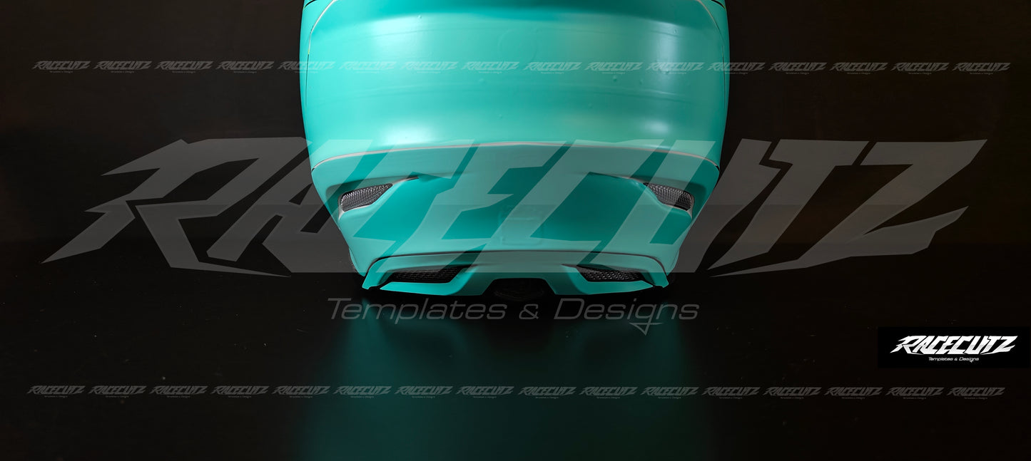 TROY LEE DESIGNS SE5 - SIZE XSMALL & SMALL TEMPLATE
