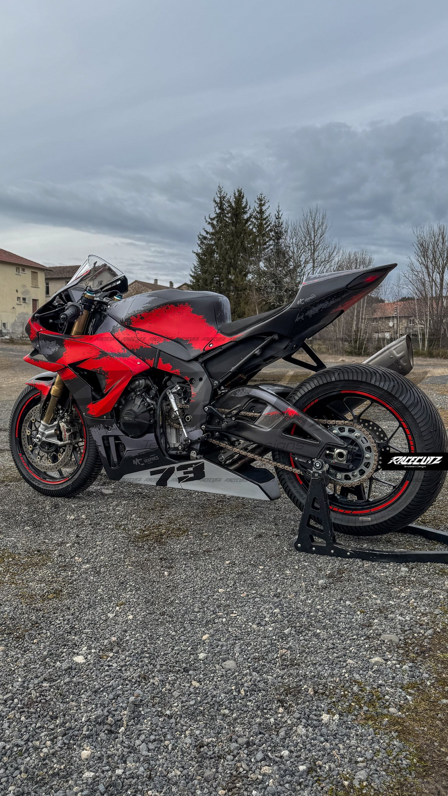 HONDA CBR 1000 RR R 2024-2026 - BLINDER RACING FAIRINGS TEMPLATE