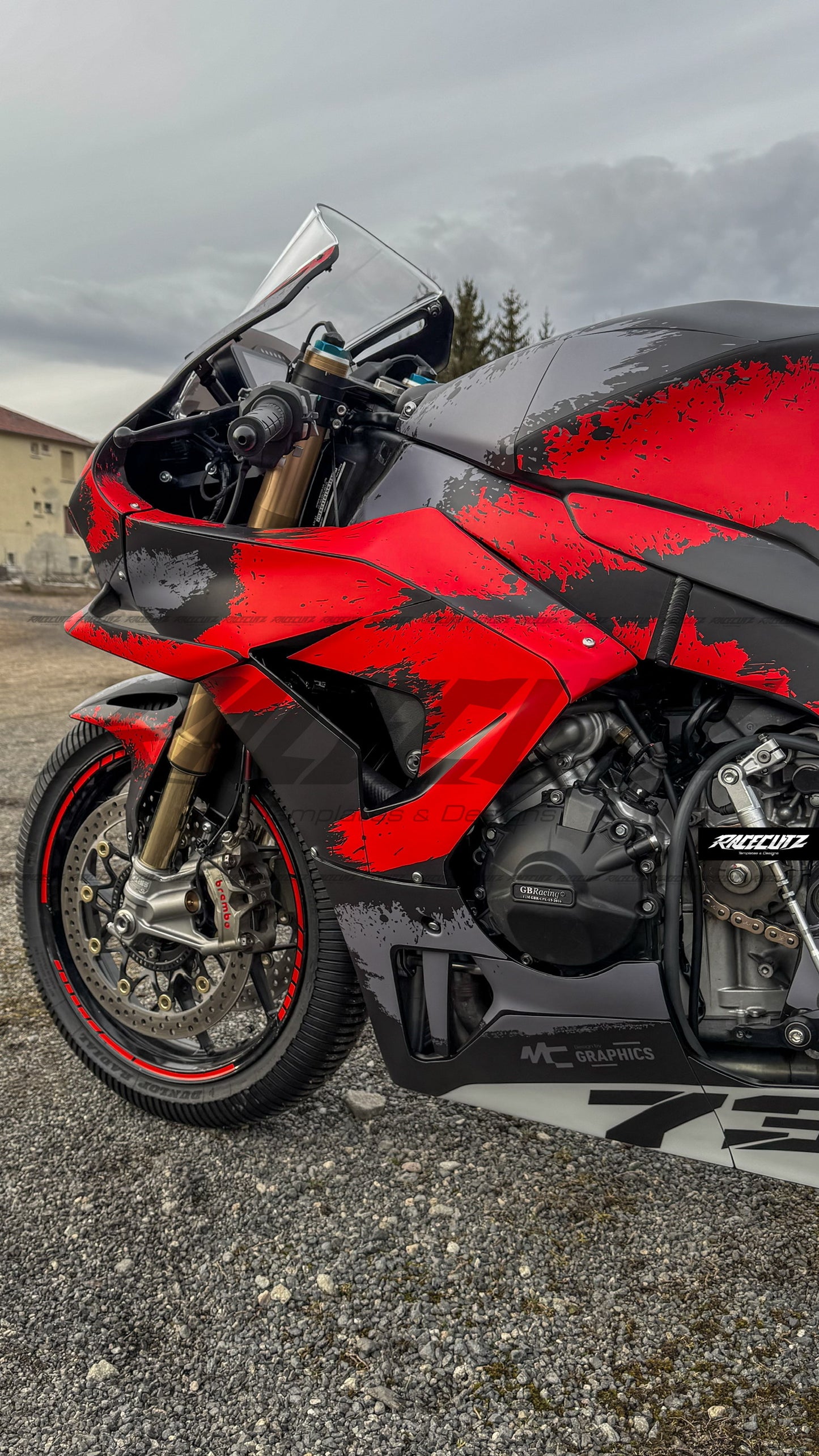 HONDA CBR 1000 RR R 2024-2026 - BLINDER RACING FAIRINGS TEMPLATE