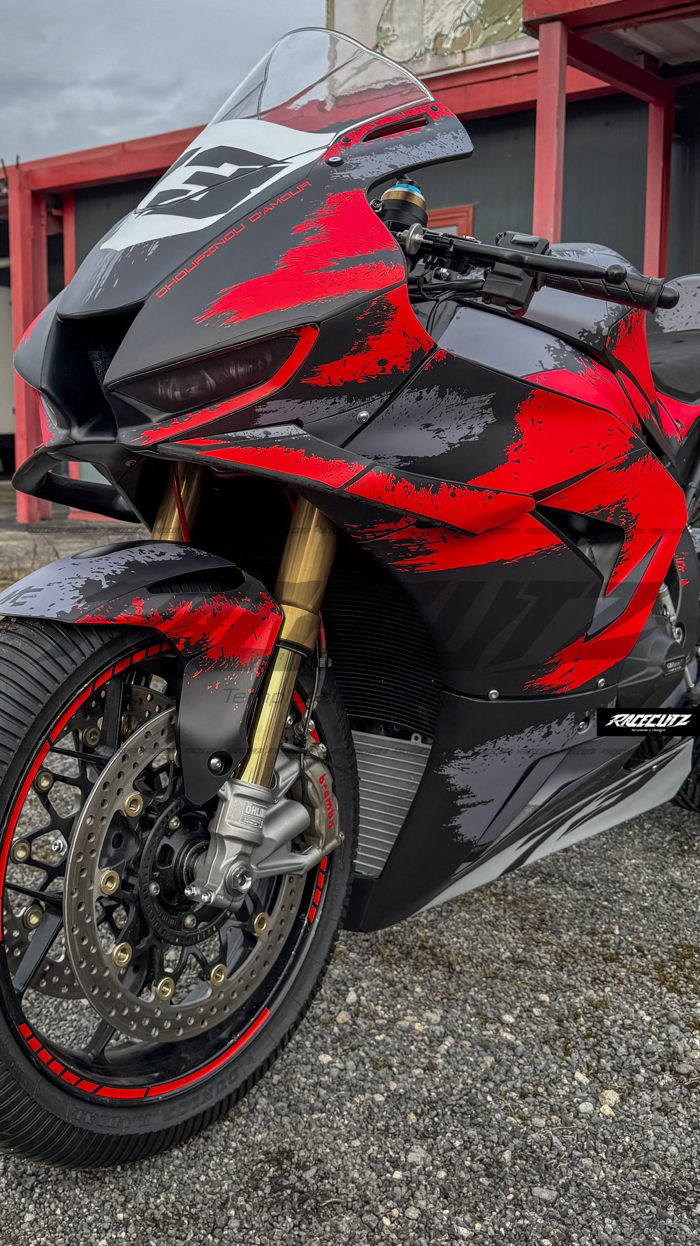 HONDA CBR 1000 RR R 2024-2026 - BLINDER RACING FAIRINGS TEMPLATE
