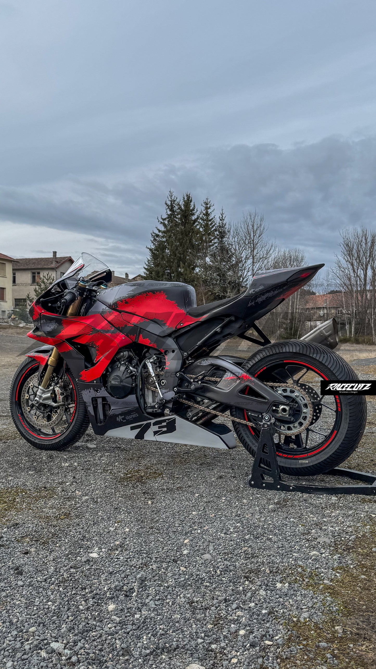 HONDA CBR 1000 RR R 2024-2026 - BLINDER RACING FAIRINGS TEMPLATE