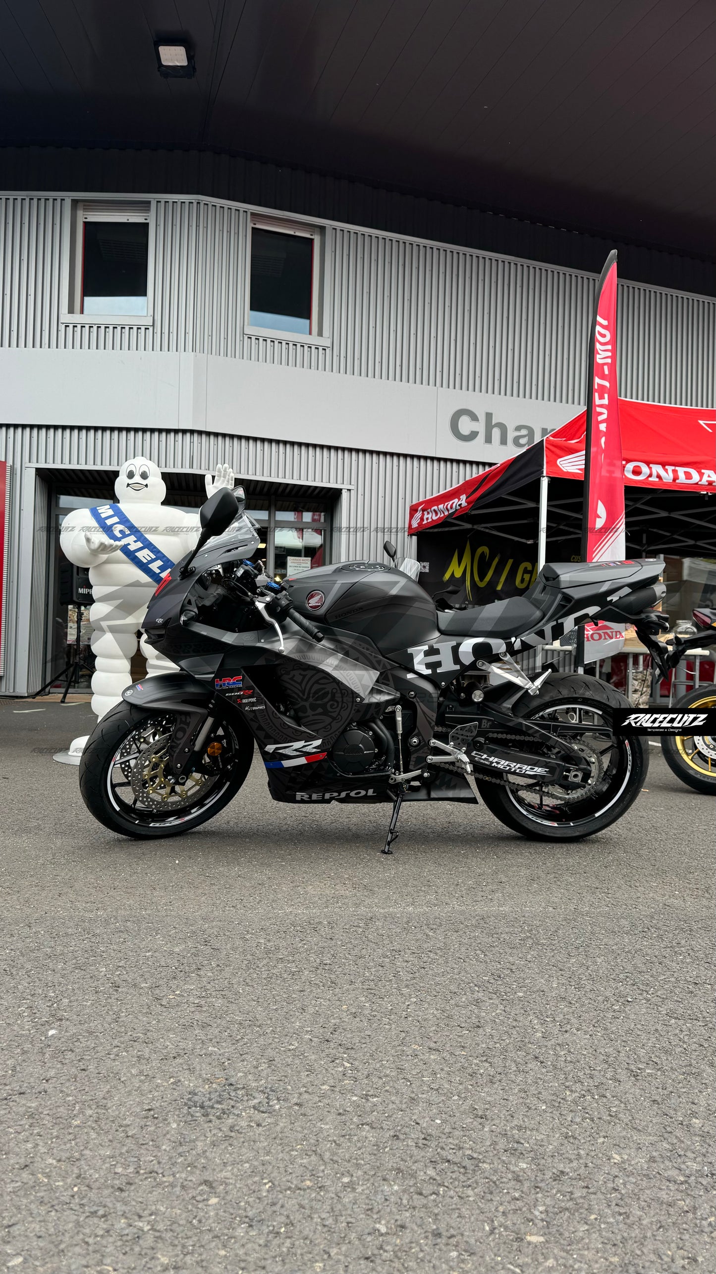 HONDA CBR 600 RR 2021-2024 TEMPLATE