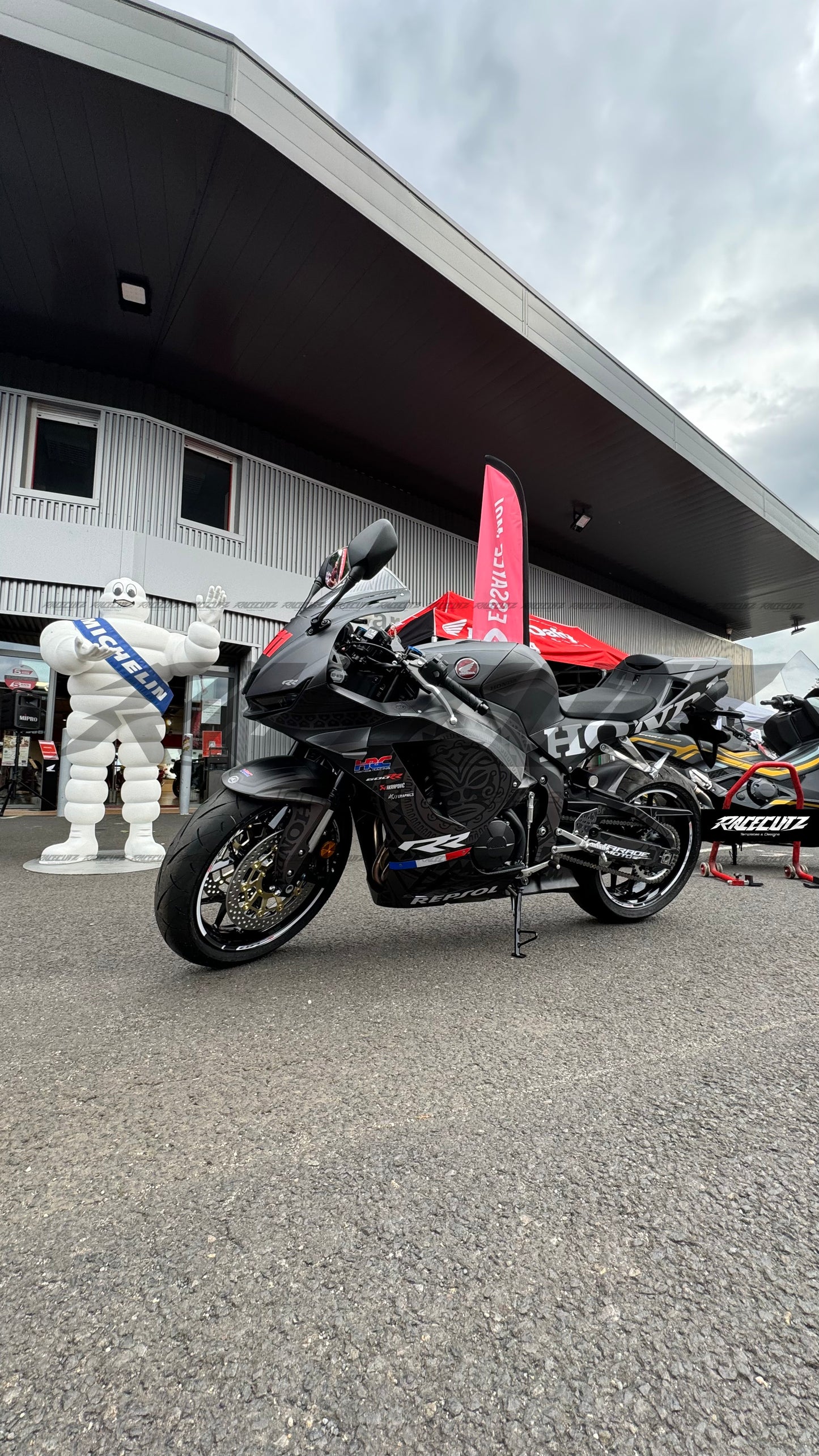 HONDA CBR 600 RR 2021-2024 TEMPLATE