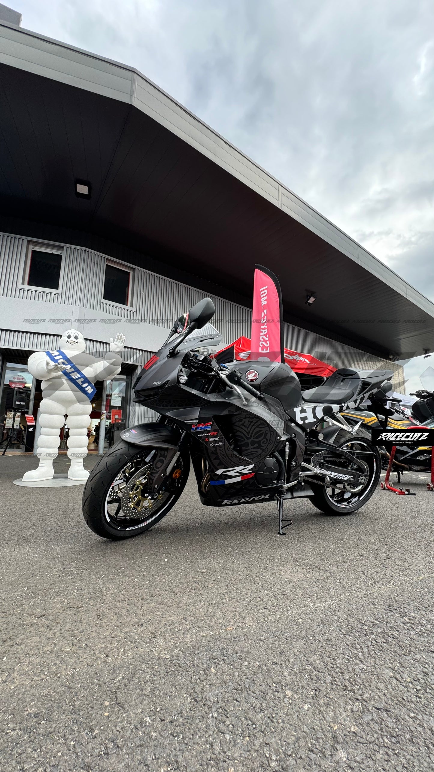 HONDA CBR 600 RR 2021-2024 TEMPLATE