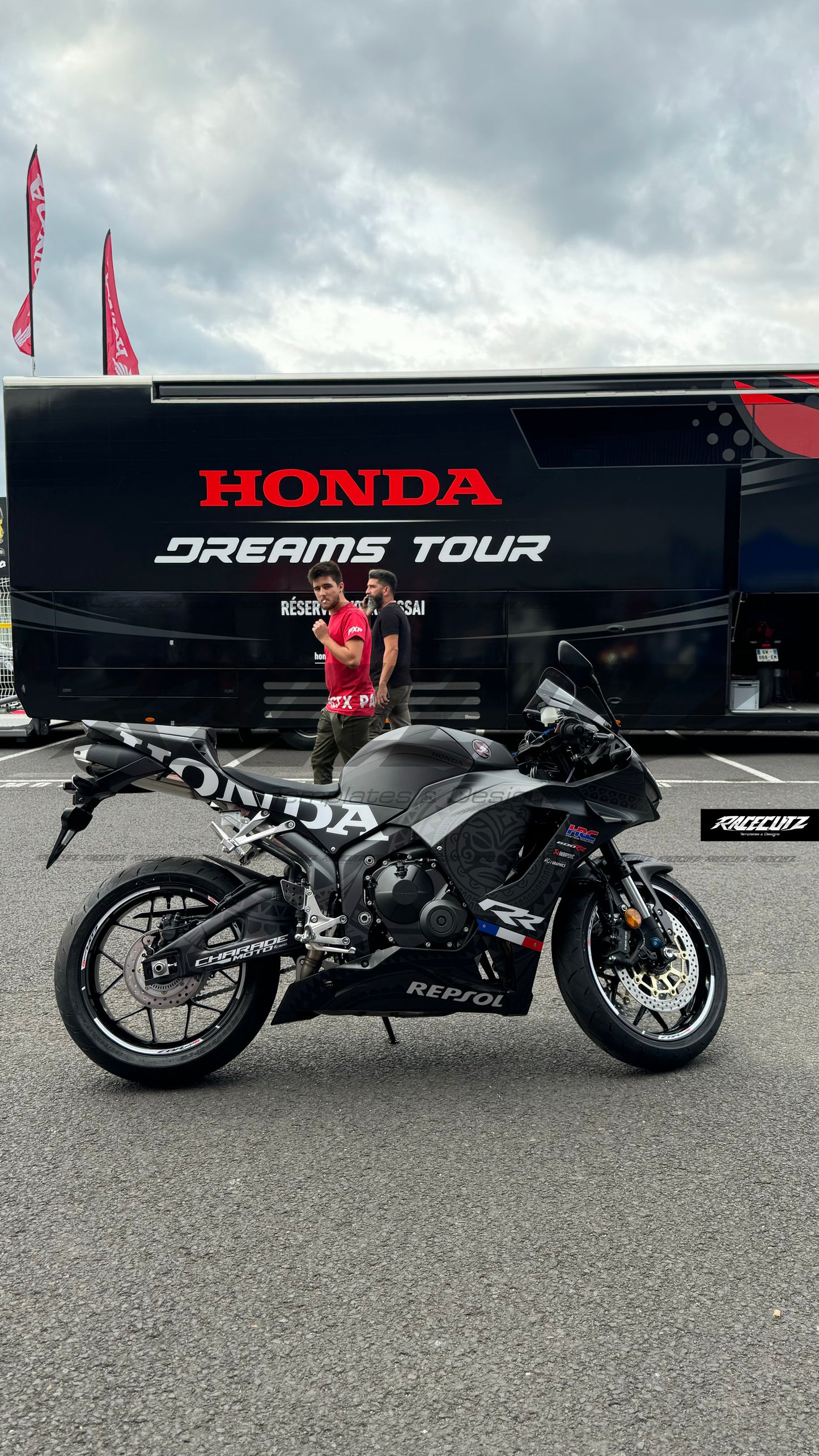 HONDA CBR 600 RR 2021-2024 TEMPLATE