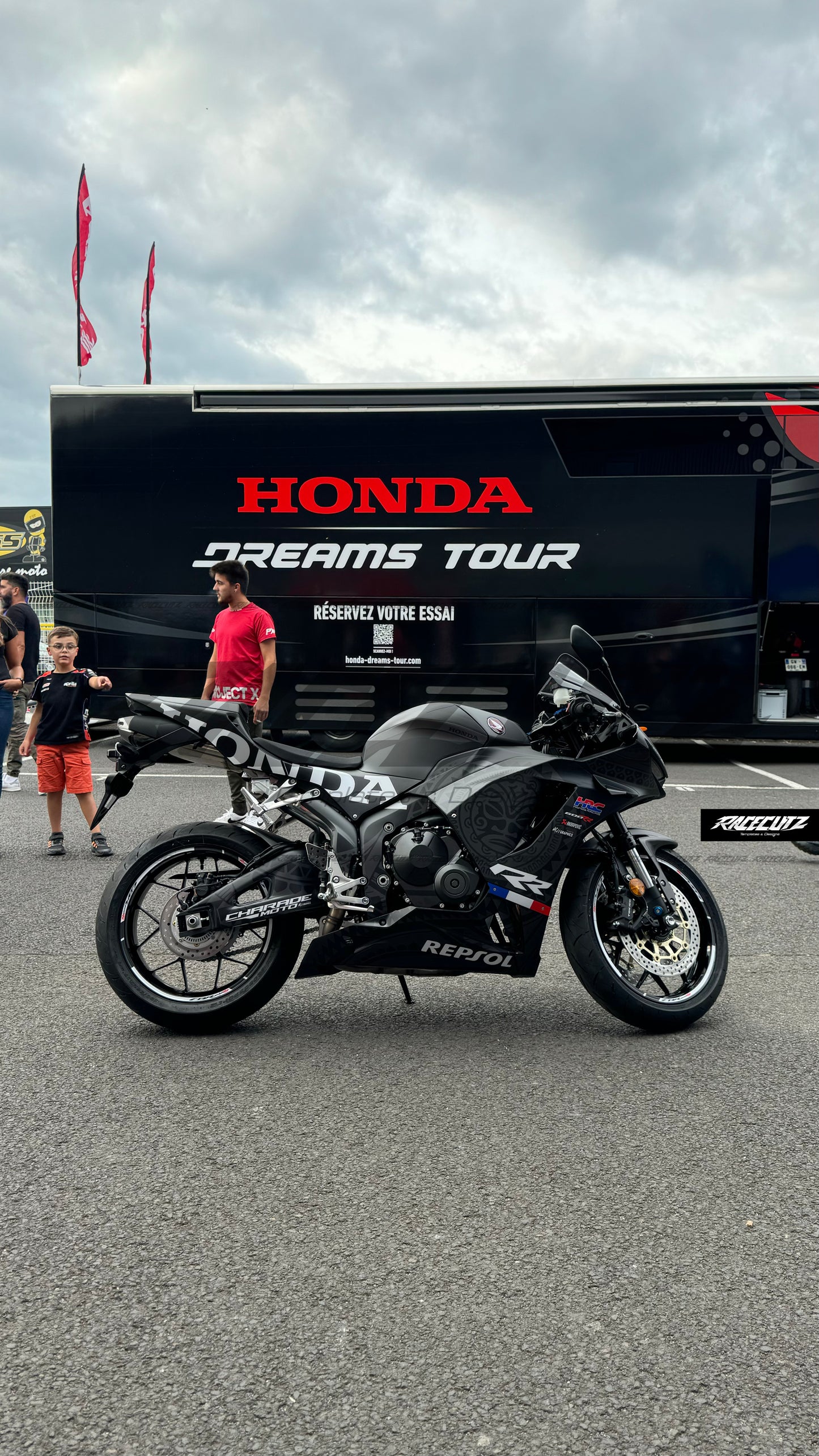 HONDA CBR 600 RR 2021-2024 TEMPLATE