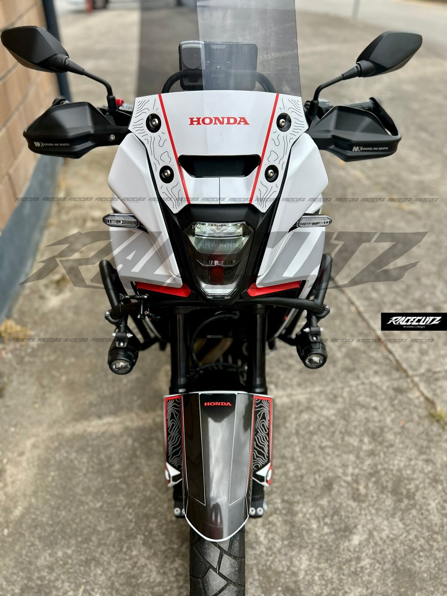 HONDA NX 500 2024-2026 TEMPLATE