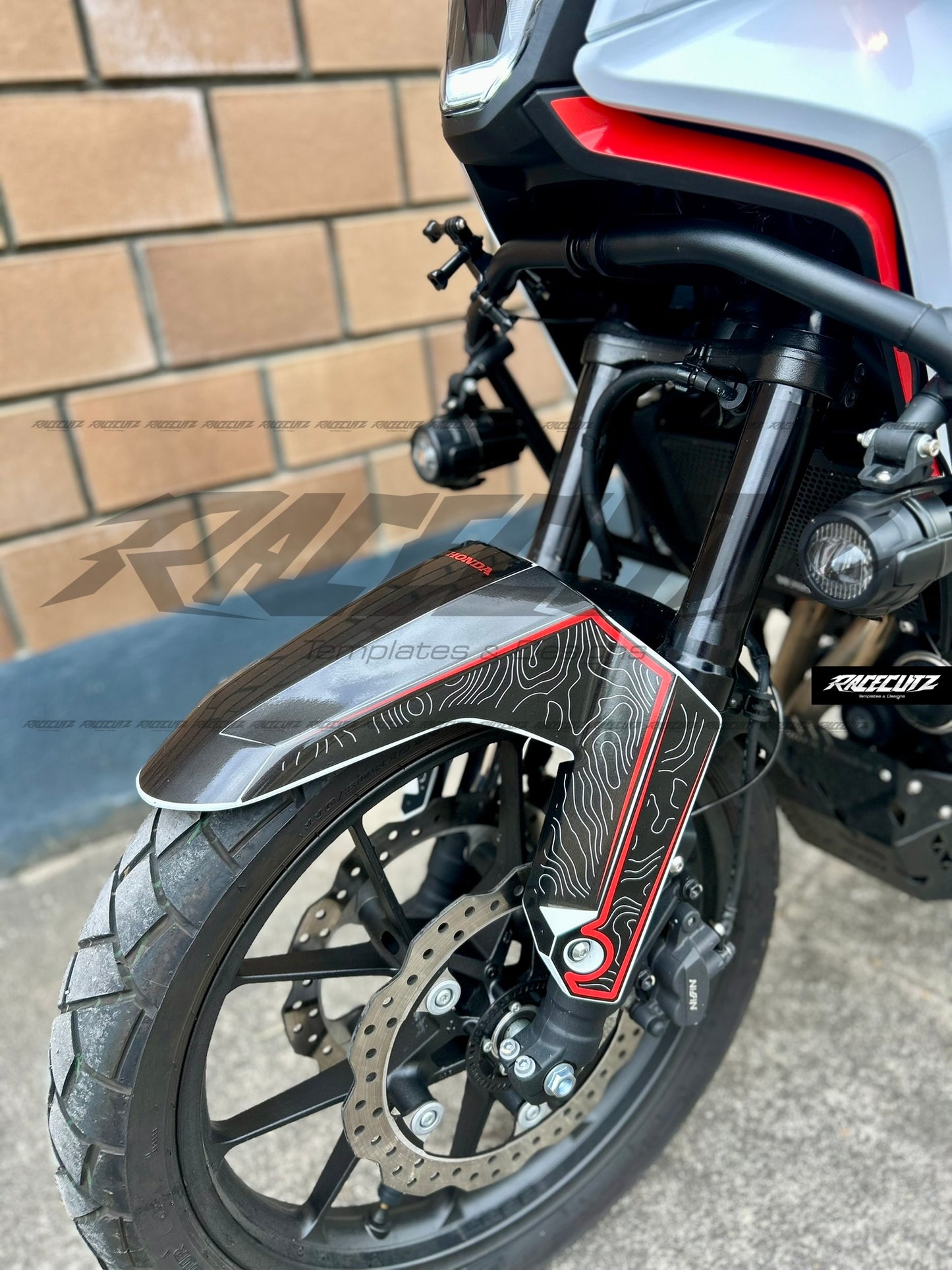 HONDA NX 500 2024-2026 TEMPLATE