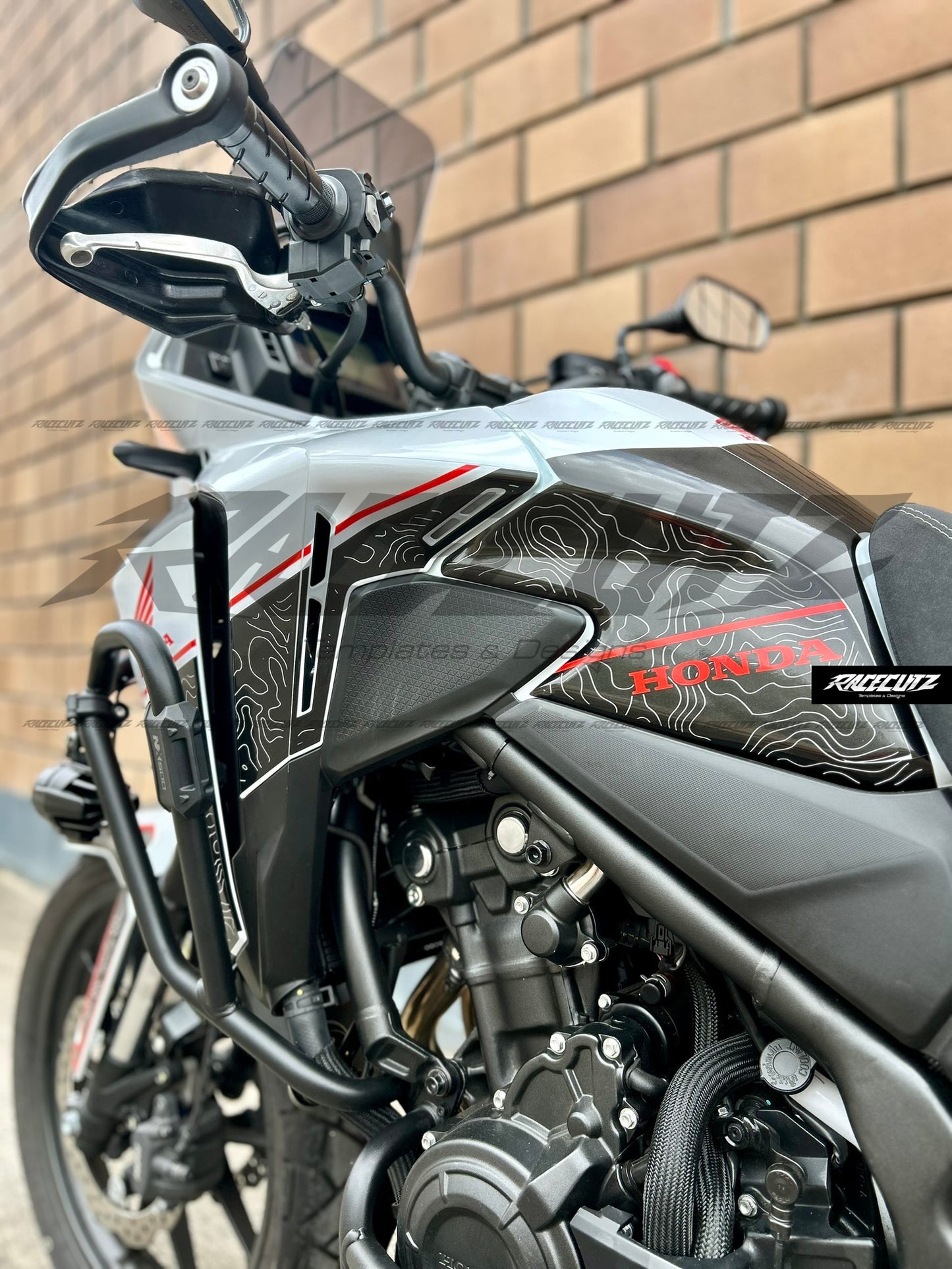 HONDA NX 500 2024-2026 TEMPLATE
