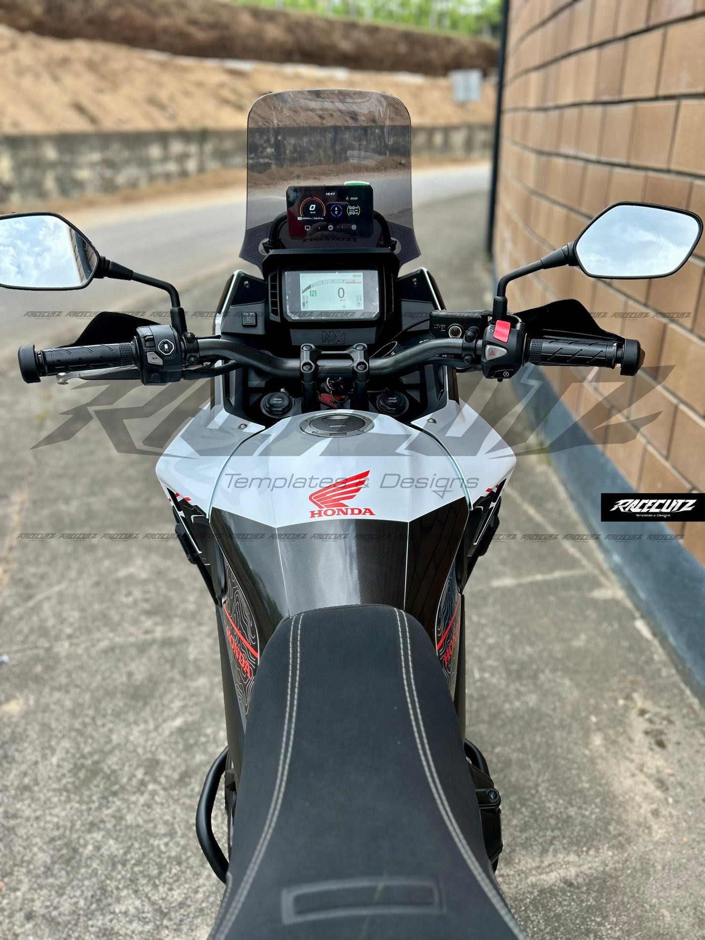 HONDA NX 500 2024-2026 TEMPLATE