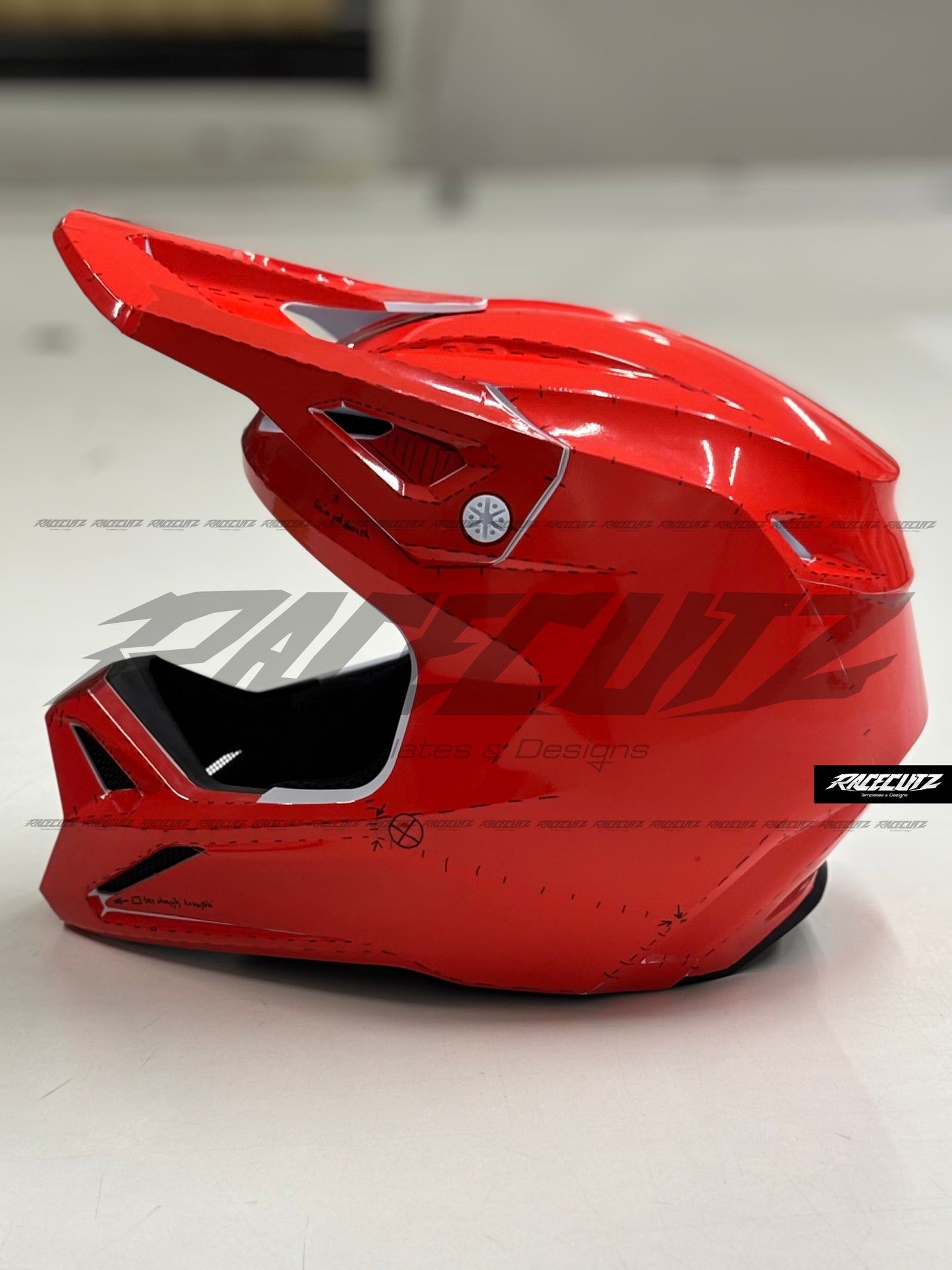 FOX V1 2024+ SIZE MEDIUM TEMPLATE