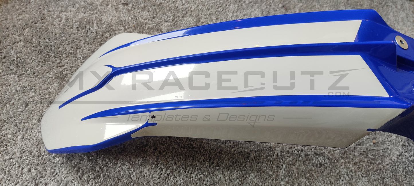 YAMAHA WR 250F 2025 & WR450F 2024-2025 TEMPLATE
