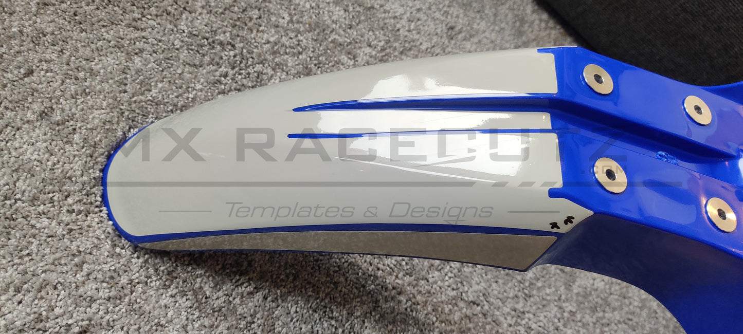 YAMAHA WR 250F 2025 & WR450F 2024-2025 TEMPLATE