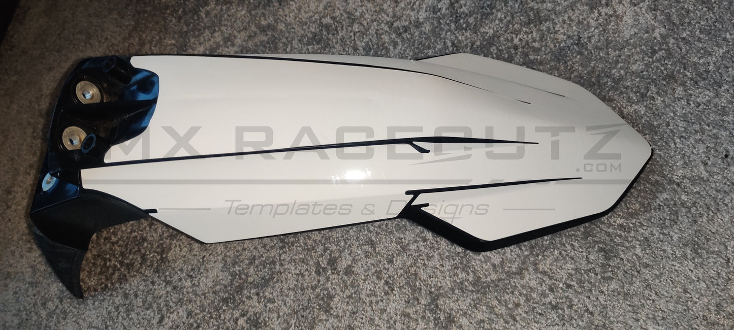 KTM 690 2019-2026 & SMR 2019-2026 FRONT FENDER TEMPLATE