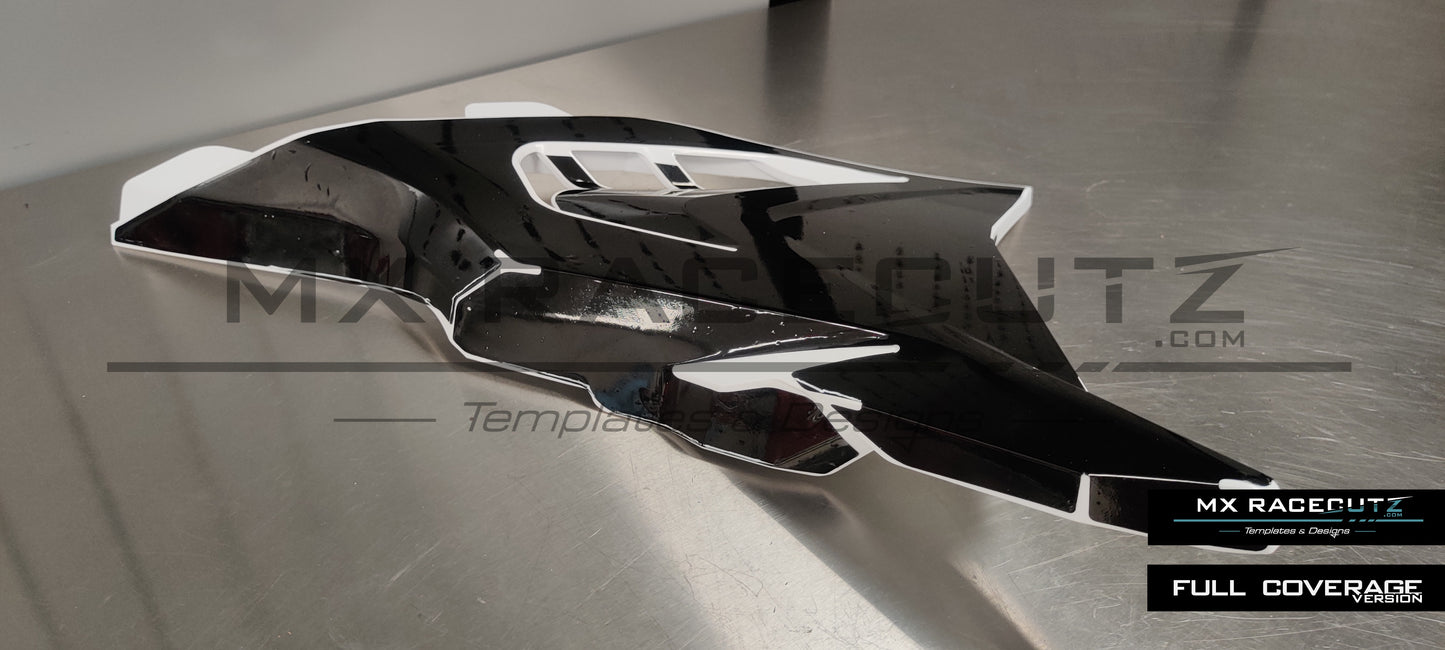 KTM SX-SXF 2023-2026 & EXC 2024-2026 VENTET AIR FILTER COVER TEMPLATE