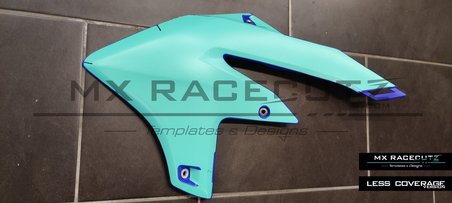 YAMAHA WR 250F 2025 & WR450F 2024-2025 TEMPLATE