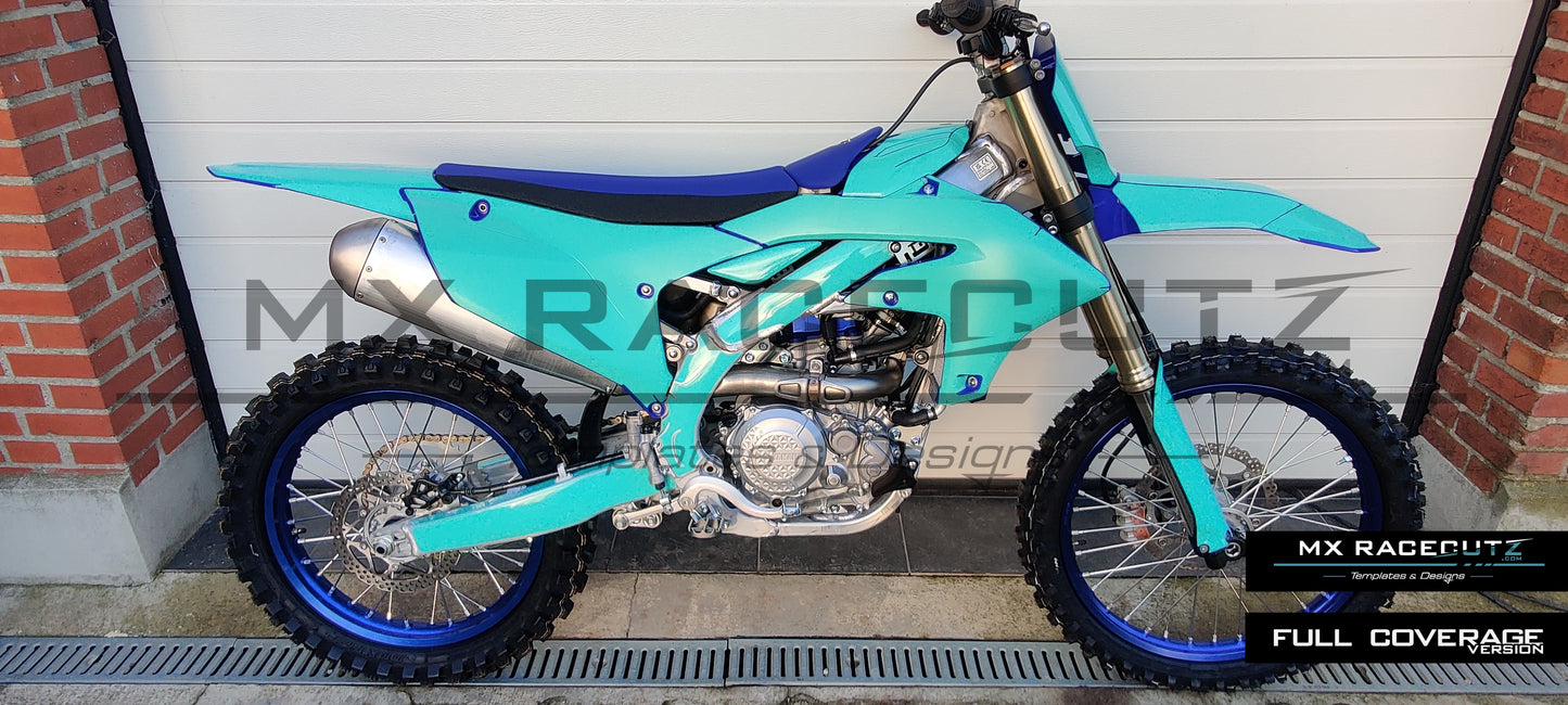 YAMAHA YZF 250 2024-2026 & 450 2023-2026 & FANTIC XXF 250 250-2026 & XXF 450 2023-2026 FRAME TEMPLATE