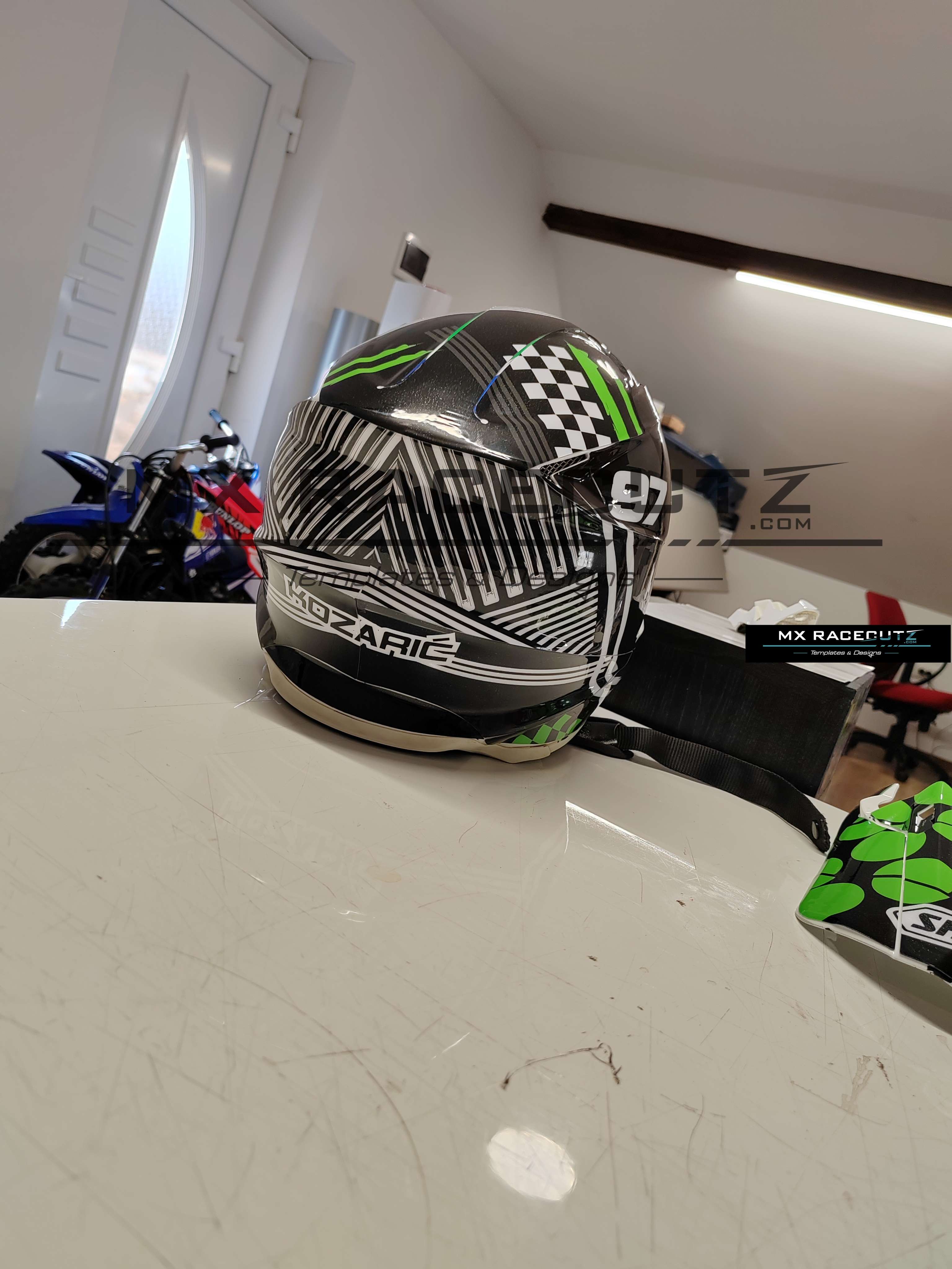 SHOEI VFX-W - SIZE SMALL & MEDIUM TEMPLATE – RaceCutz