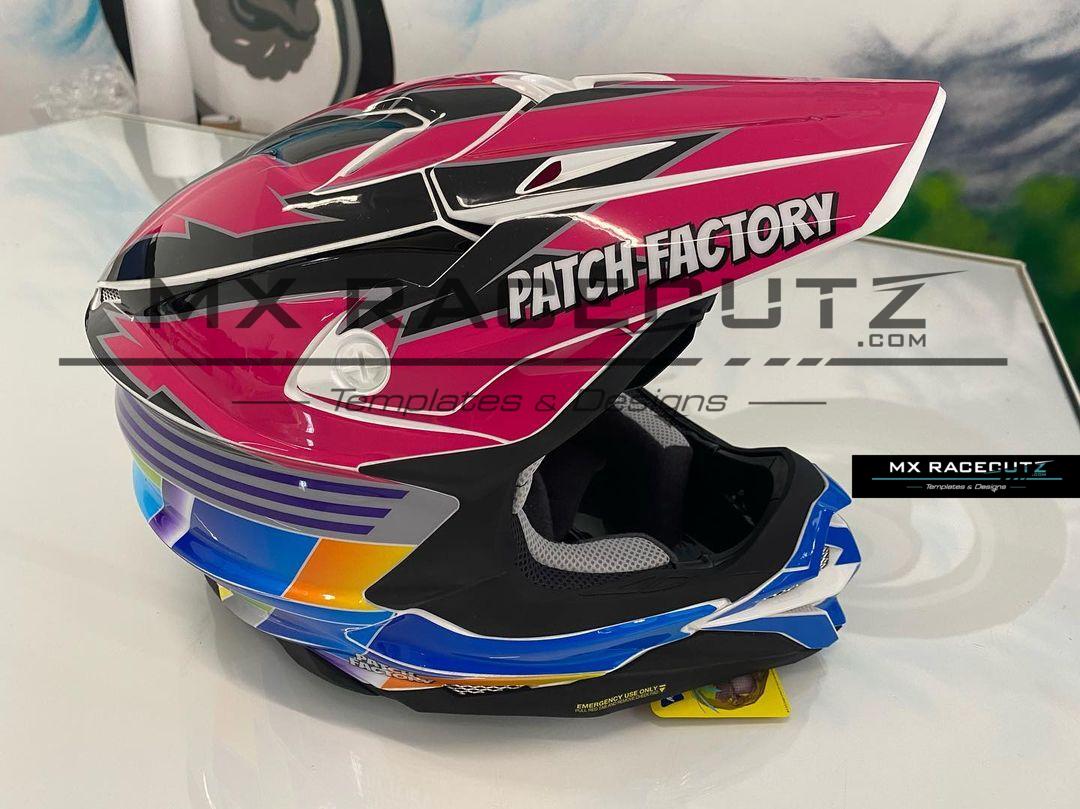 SHOEI VFX-WR - SIZE XLARGE & XXLARGE TEMPLATE