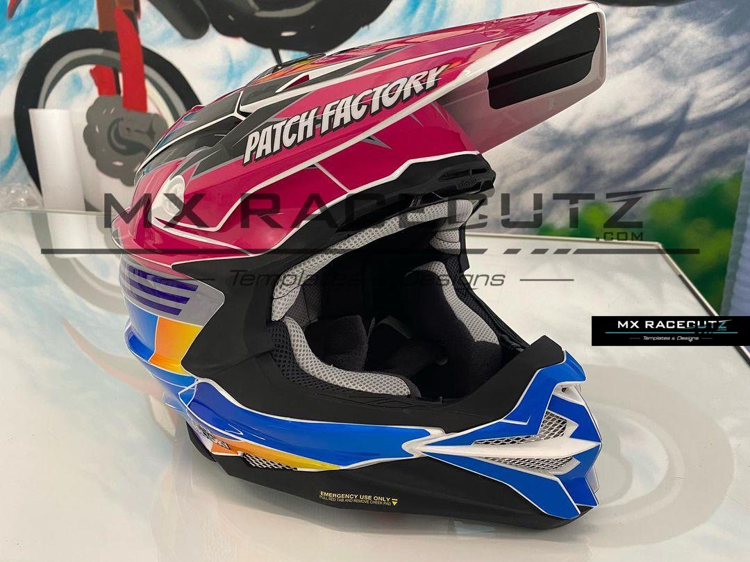 SHOEI VFX-WR - SIZE XLARGE & XXLARGE TEMPLATE – RaceCutz
