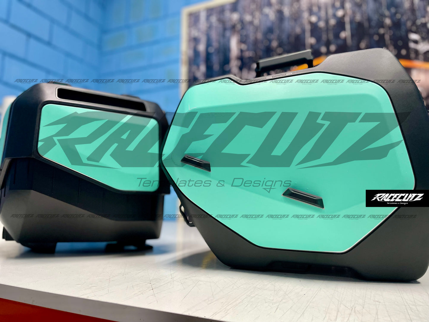 BMW R 1300 GS 2023-2025 PANNIERS TEMPLATE