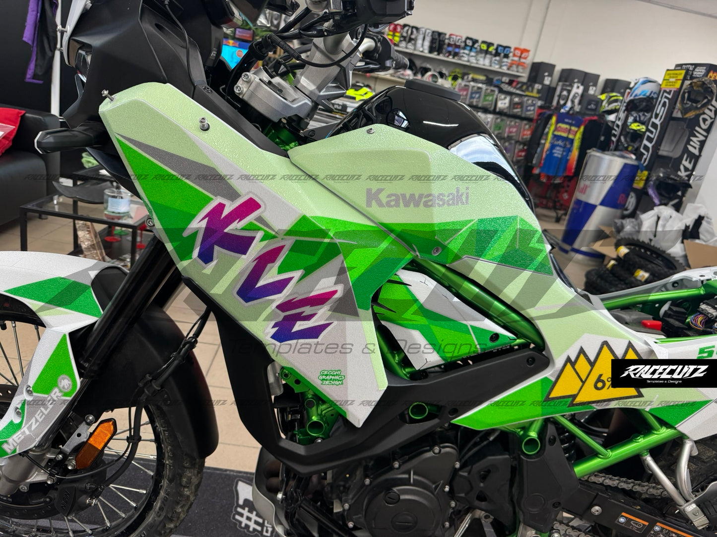 KAWASAKI KLE 500 2026 TEMPLATE
