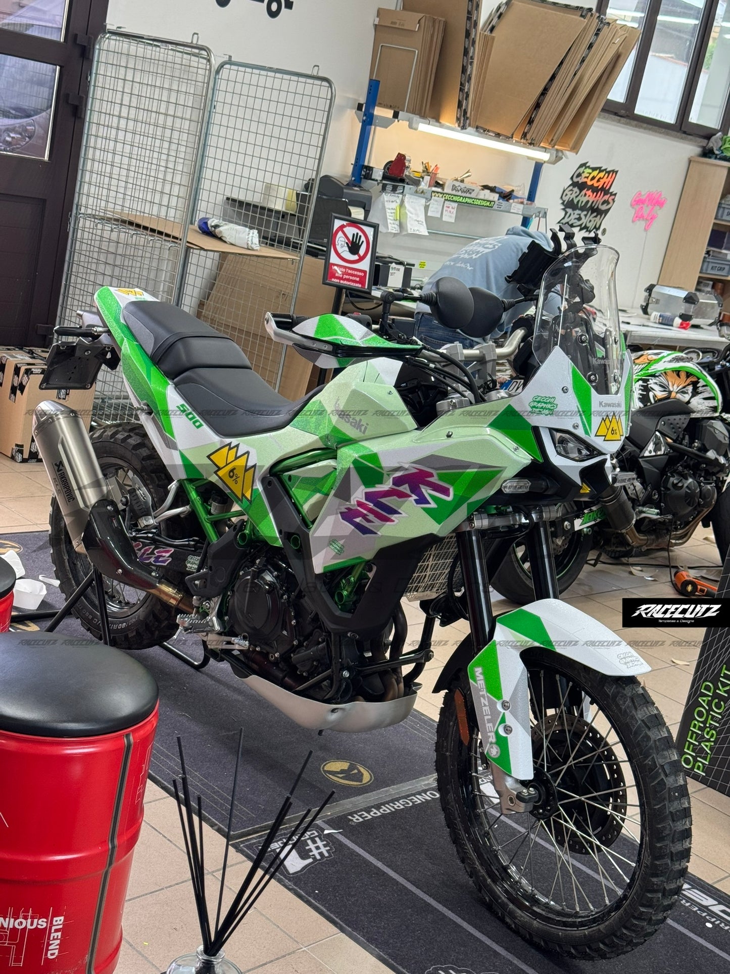 KAWASAKI KLE 500 2026 TEMPLATE
