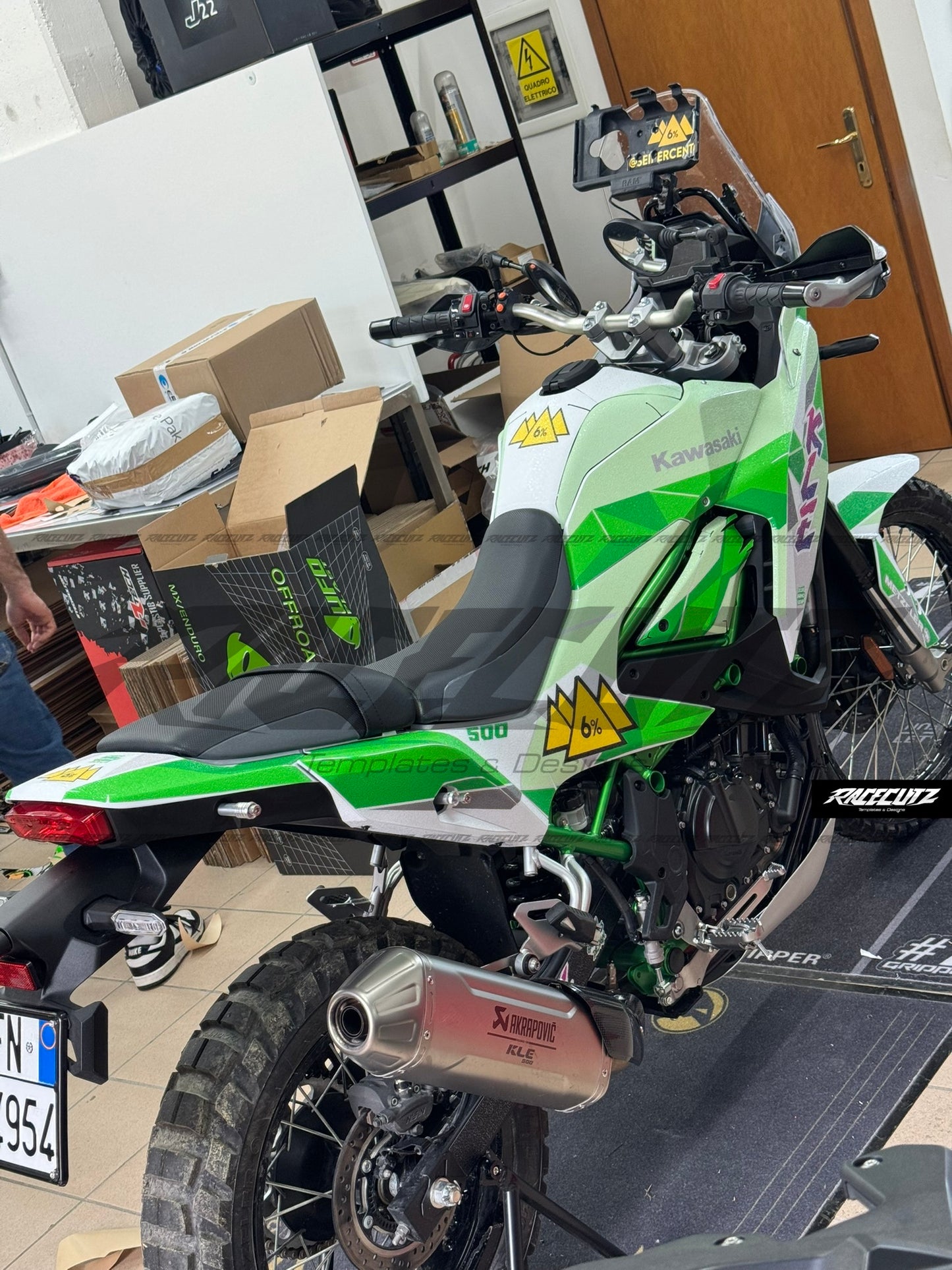 KAWASAKI KLE 500 2026 TEMPLATE
