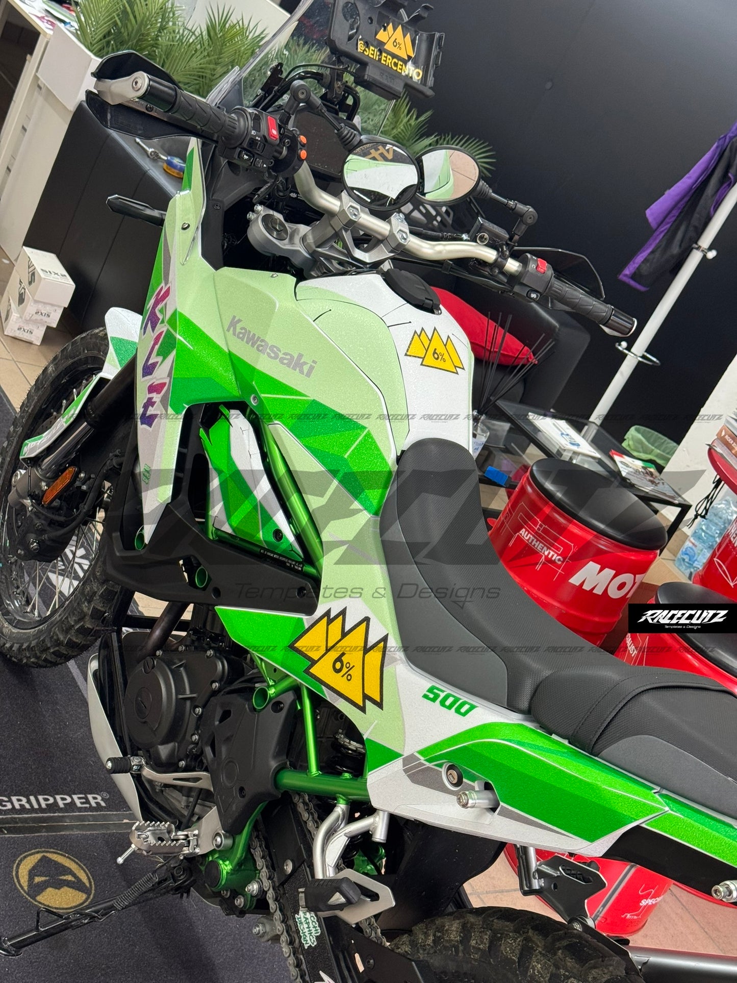 KAWASAKI KLE 500 2026 TEMPLATE