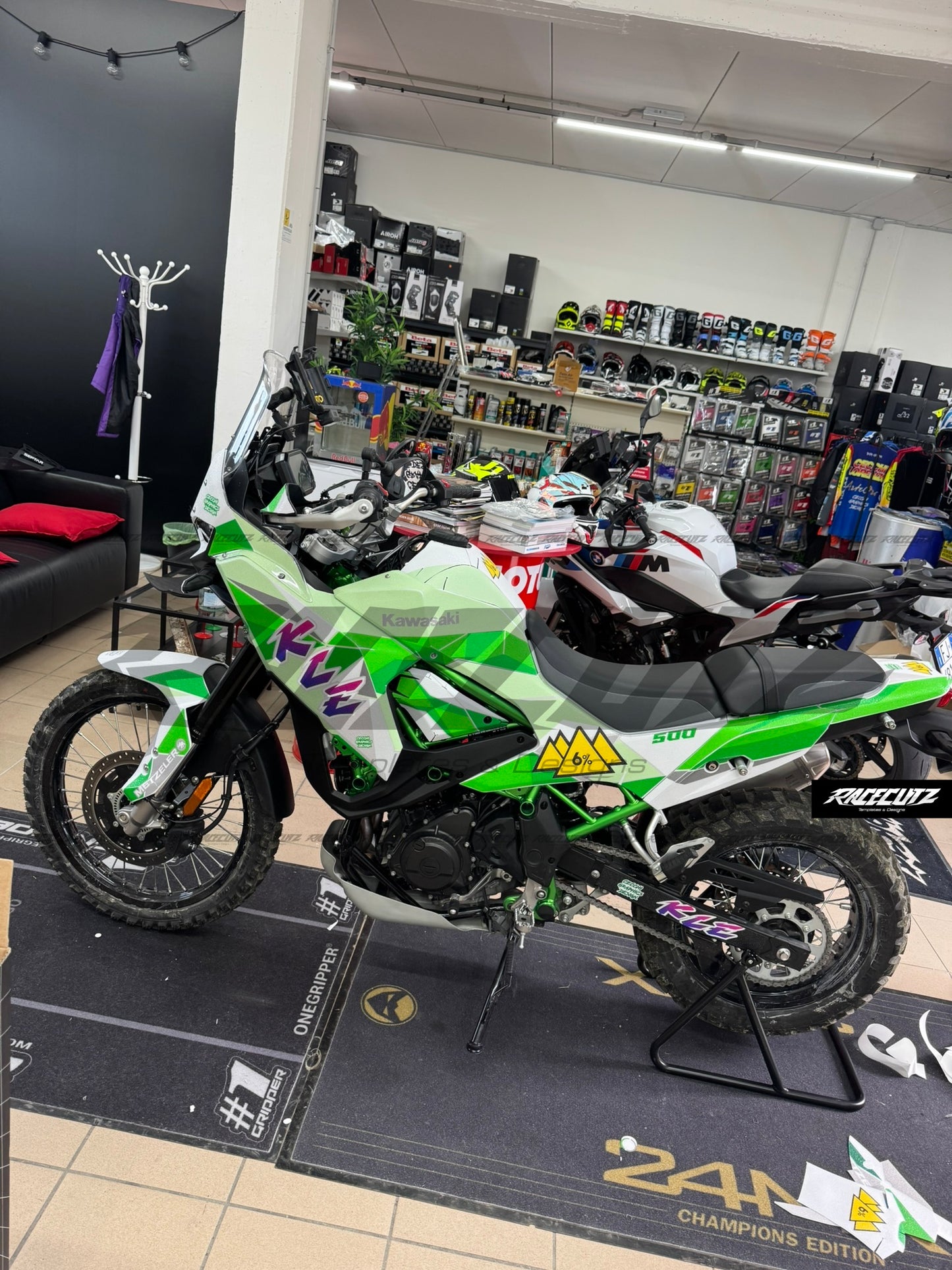 KAWASAKI KLE 500 2026 TEMPLATE
