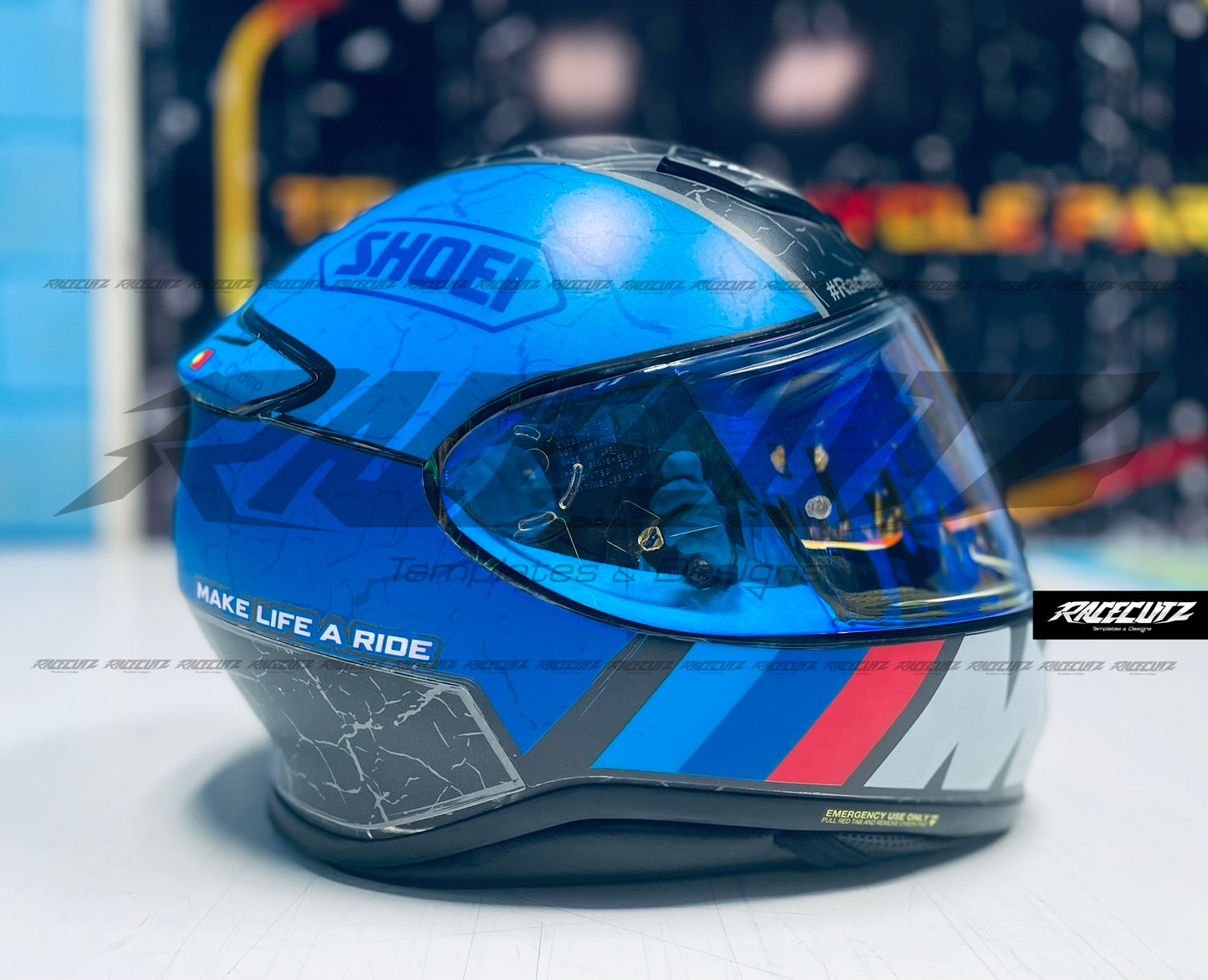 SHOEI NXR 1 - SIZE MEDIUM TEMPLATE