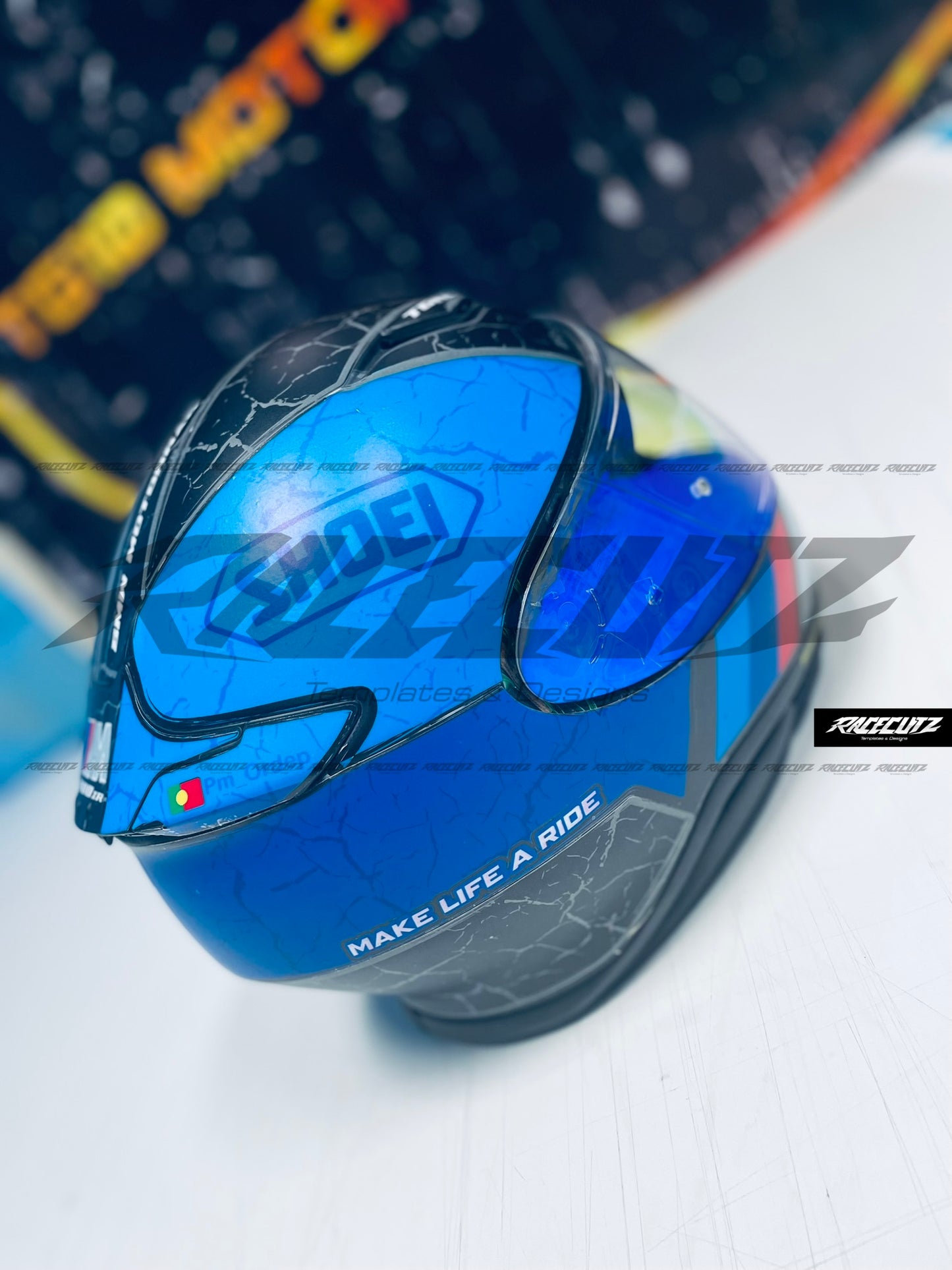 SHOEI NXR 1 - SIZE MEDIUM TEMPLATE
