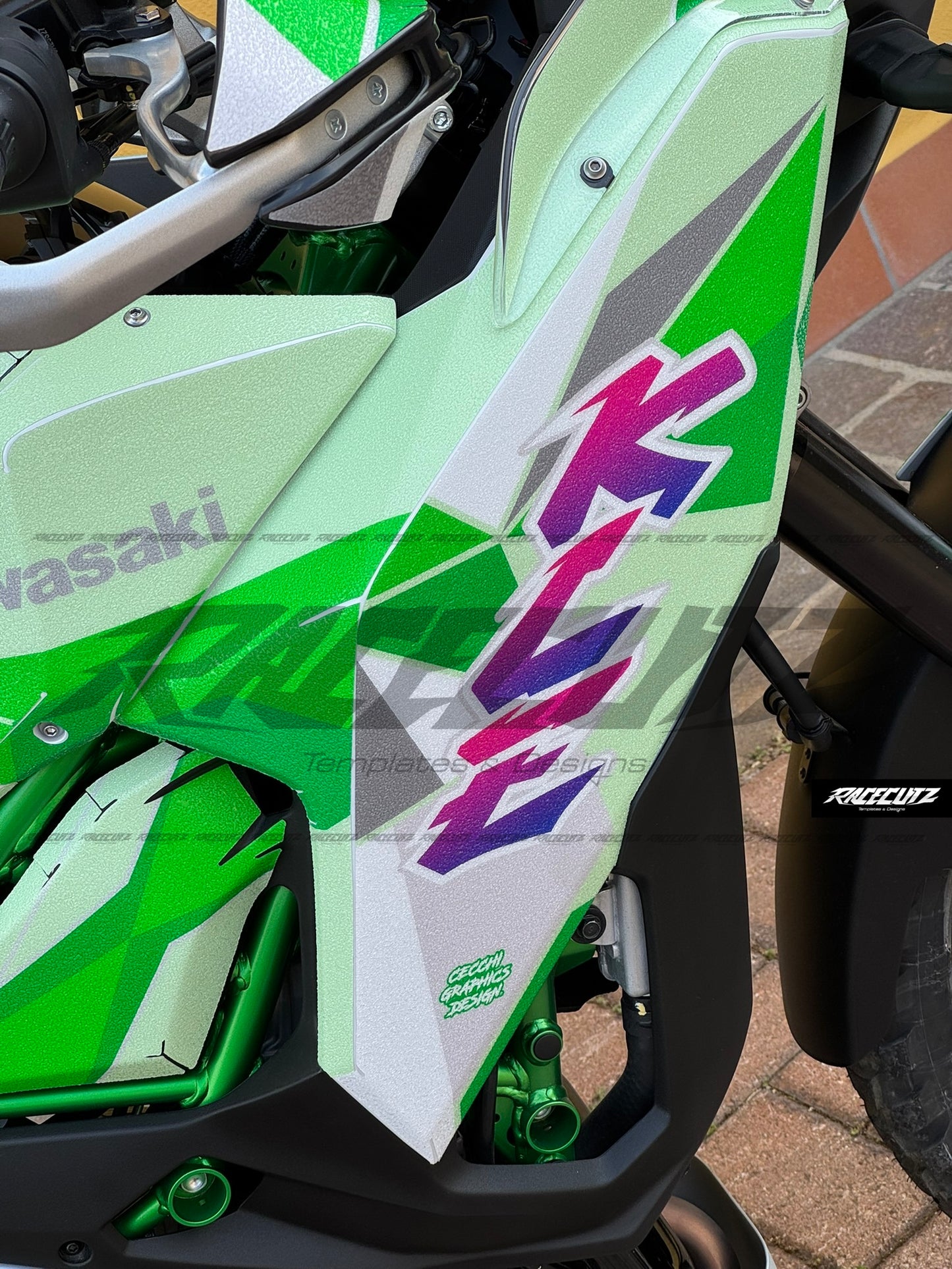 KAWASAKI KLE 500 2026 TEMPLATE
