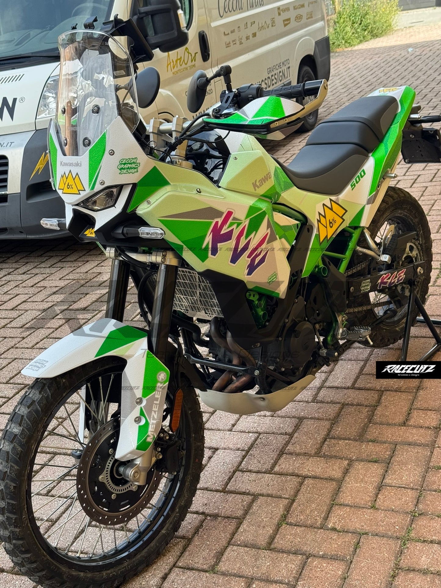 KAWASAKI KLE 500 2026 TEMPLATE