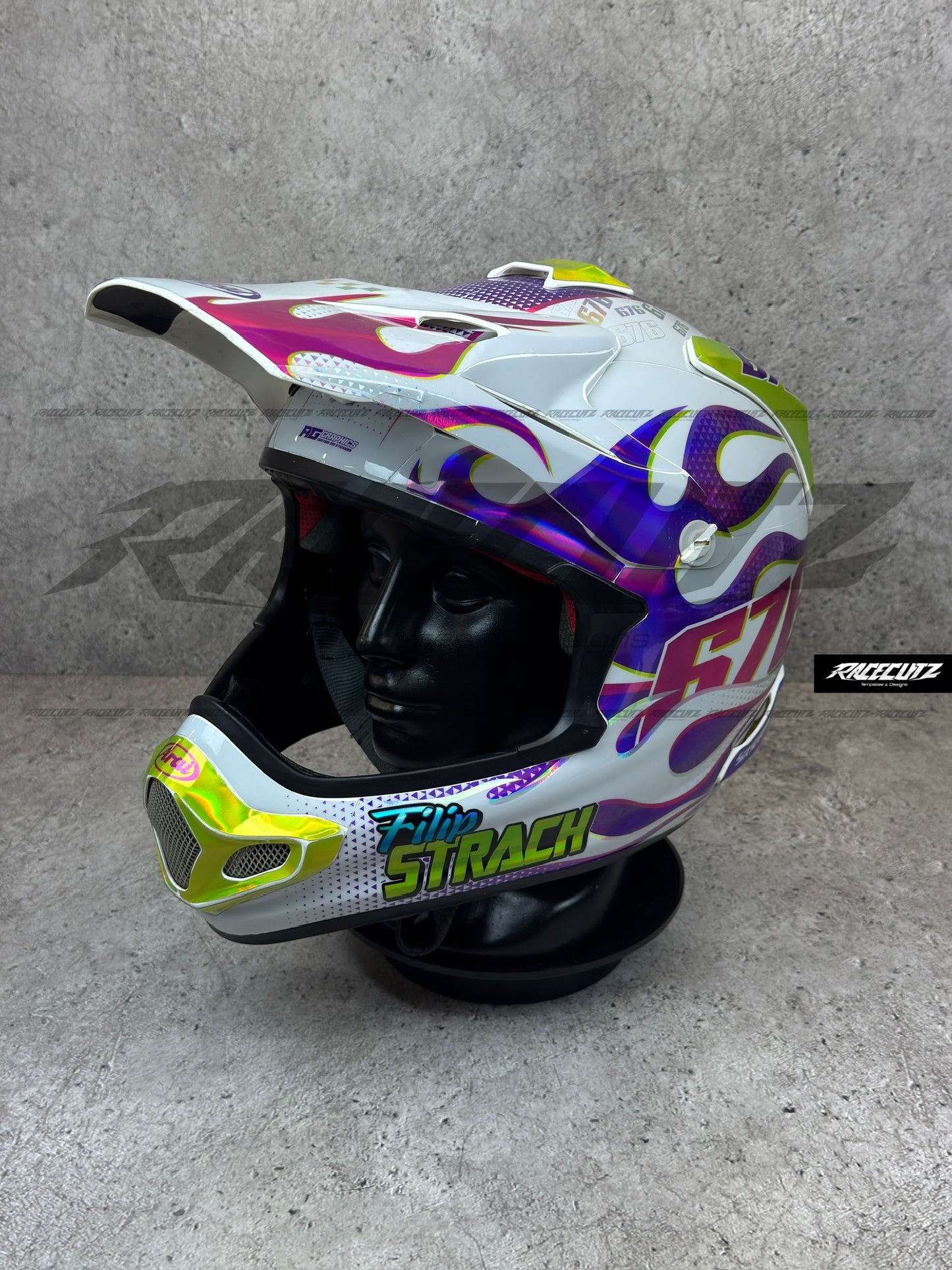 ARAI MX-V - SIZE XLARGE & XXLARGE TEMPLATE