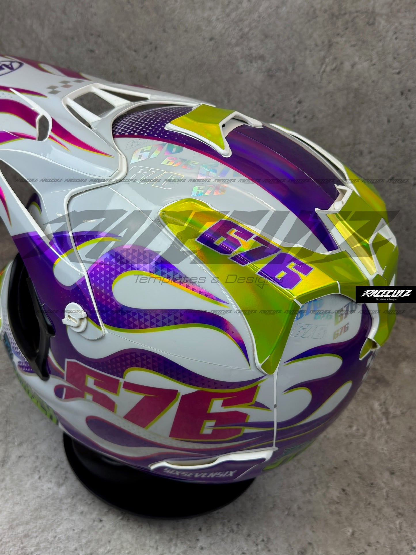 ARAI MX-V - SIZE XLARGE & XXLARGE TEMPLATE