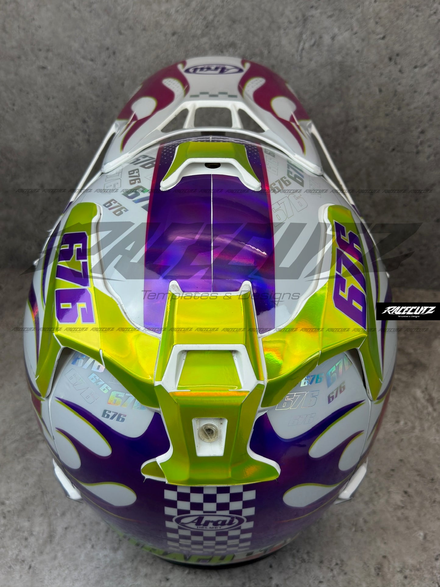 ARAI MX-V - SIZE XLARGE & XXLARGE TEMPLATE