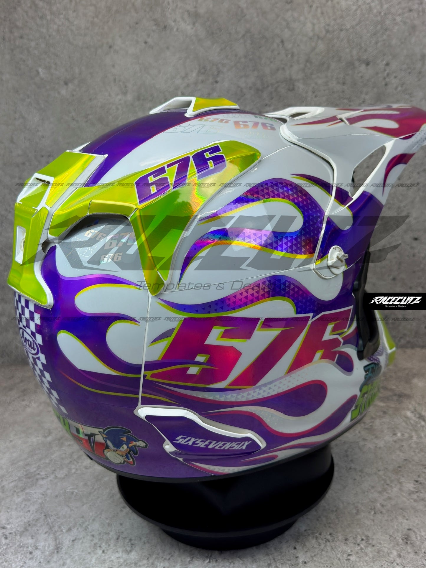 ARAI MX-V - SIZE XLARGE & XXLARGE TEMPLATE